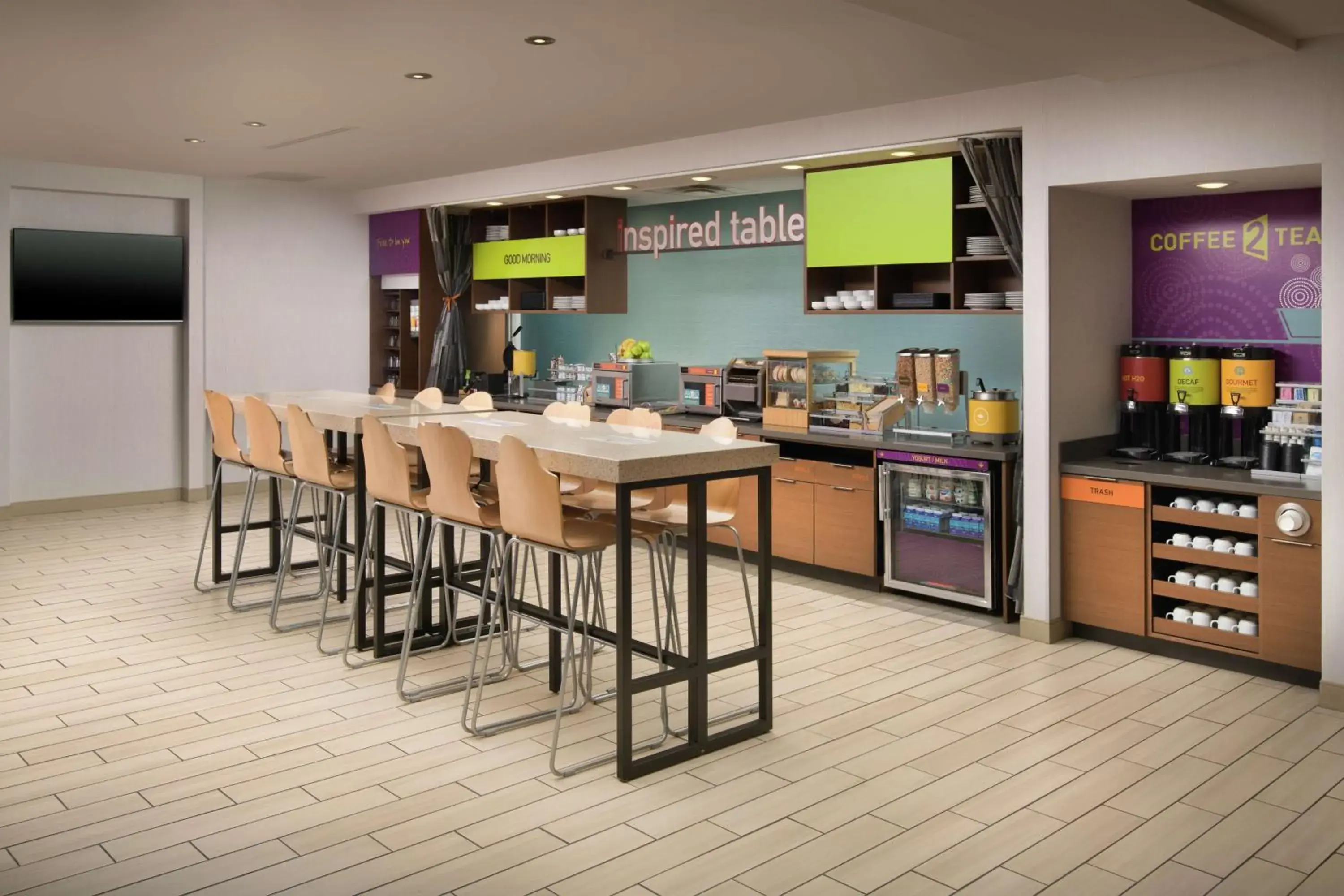 Breakfast in Home2 Suites by Hilton Nashville Franklin Cool Springs Breakfast in Home2 Suites by Hilton Nashville Franklin Cool Springs