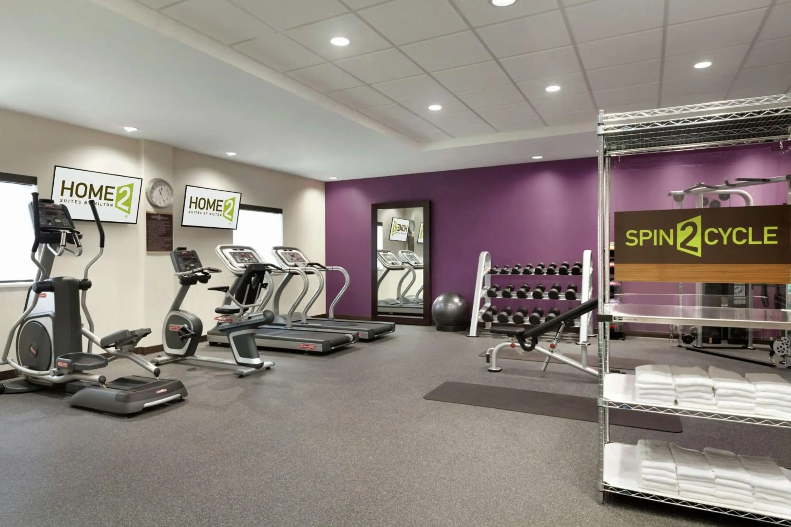 Fitness centre/facilities in Home2 Suites by Hilton West Monroe Fitness centre/facilities in Home2 Suites by Hilton West Monroe