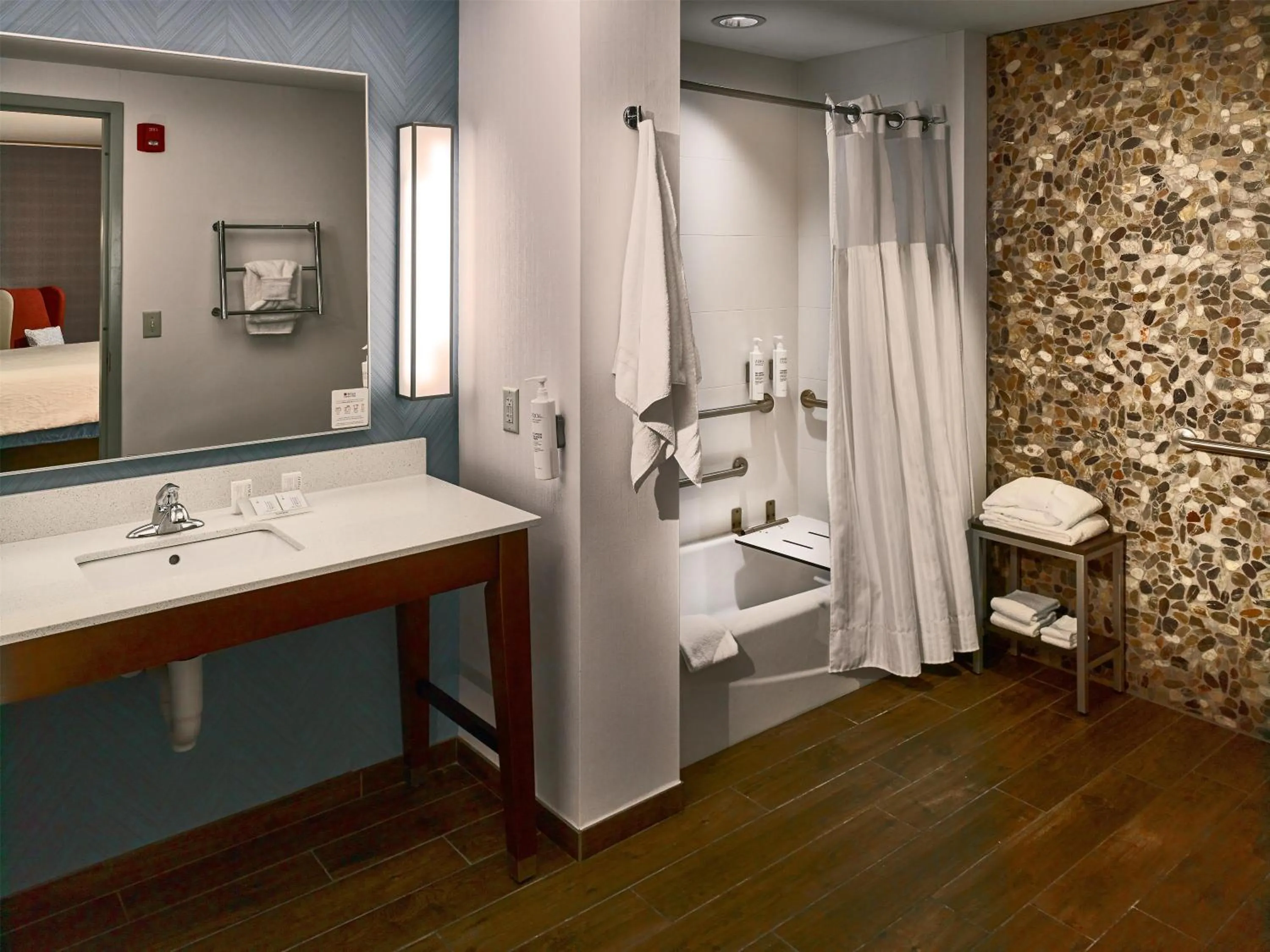 Bathroom in Hilton Garden Inn Pigeon Forge