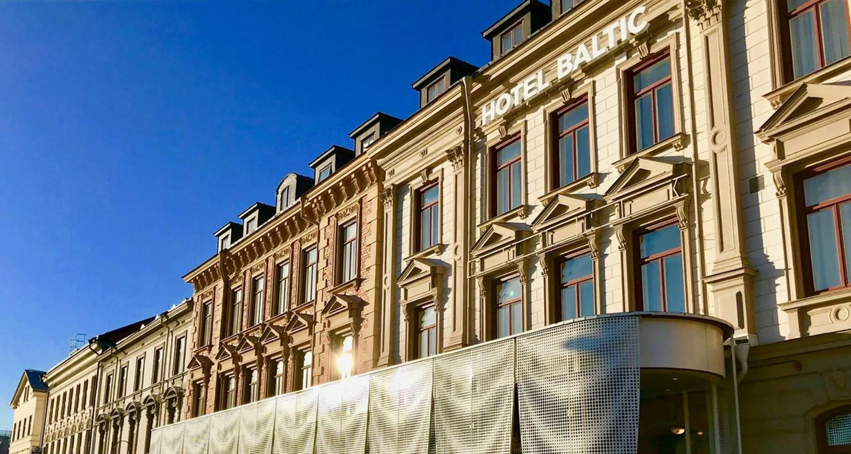 Property building in Best Western Hotel Baltic