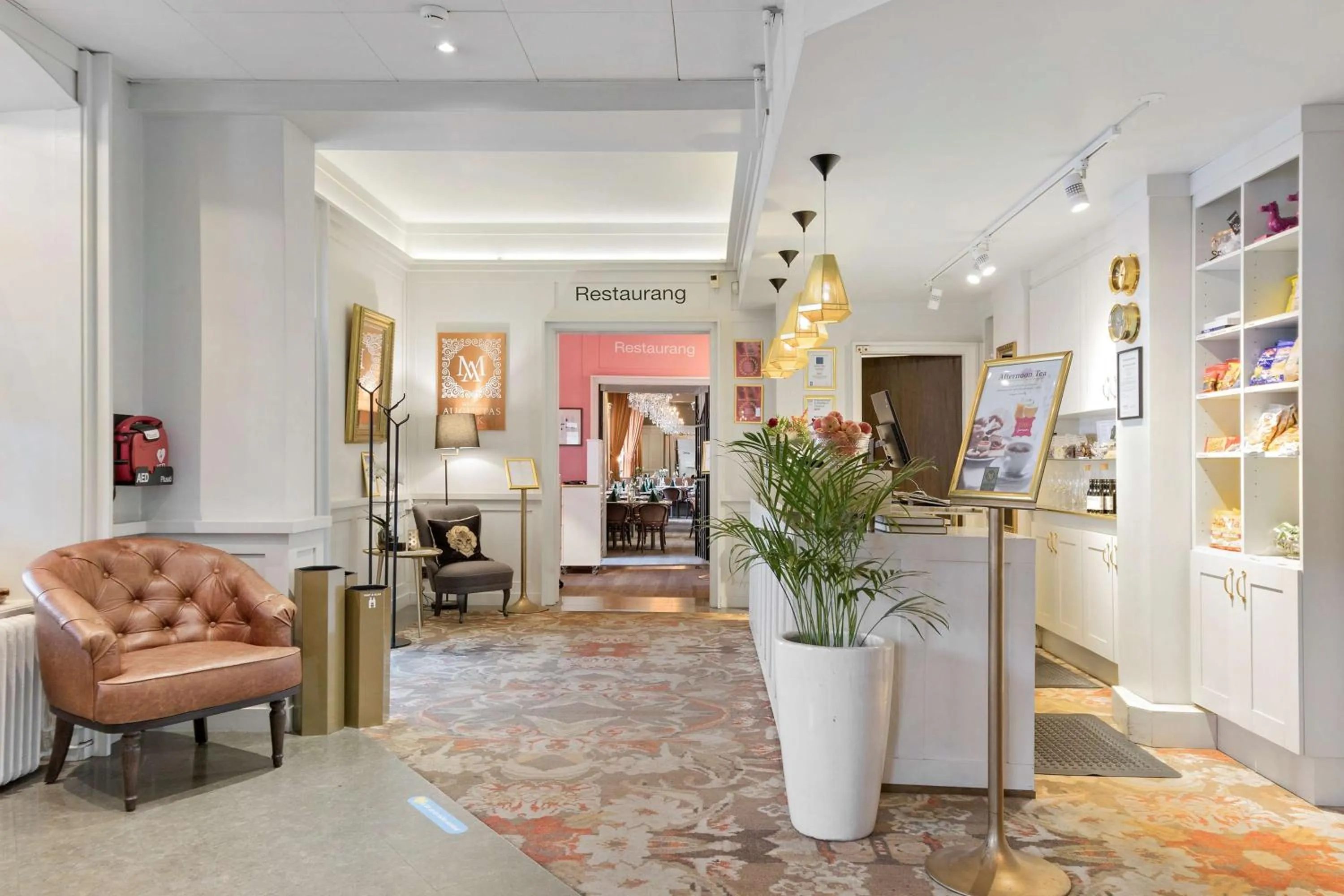 Lobby or reception in Best Western Hotel Baltic