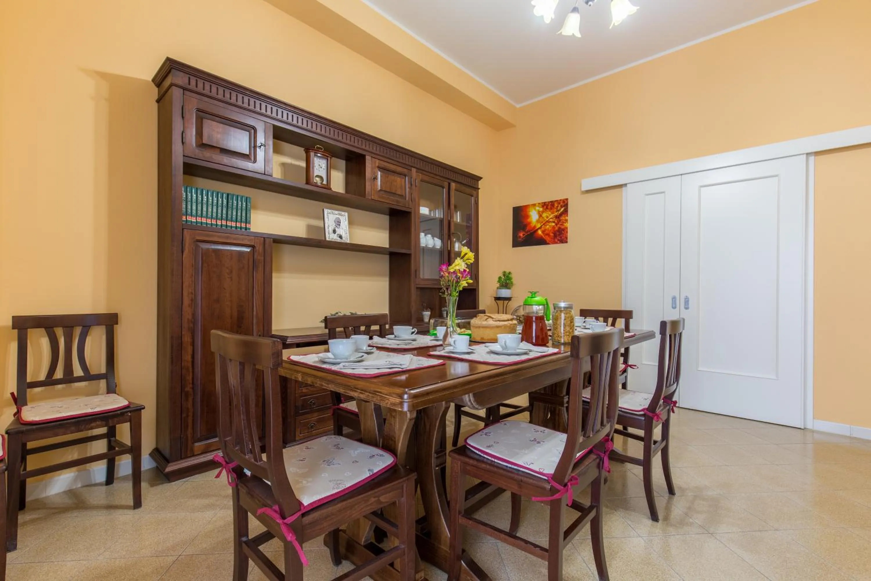 Dining area in Selene BeB