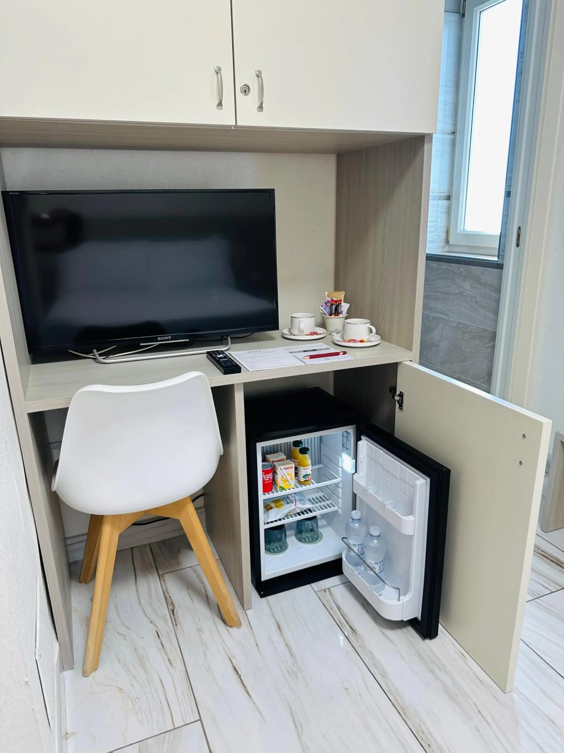 TV and multimedia in Rome Airport Inn