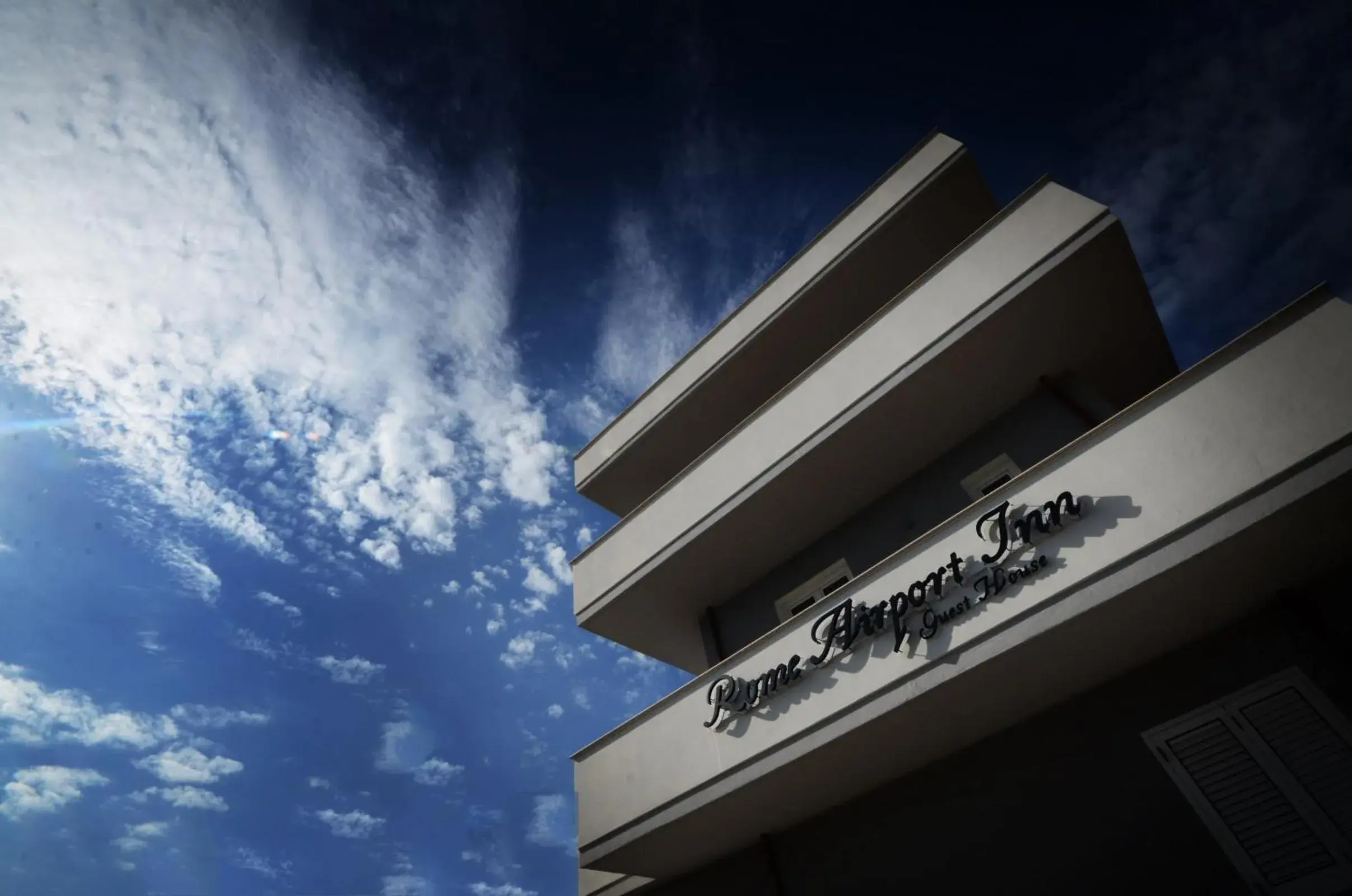 Property building in Rome Airport Inn Property building in Rome Airport Inn