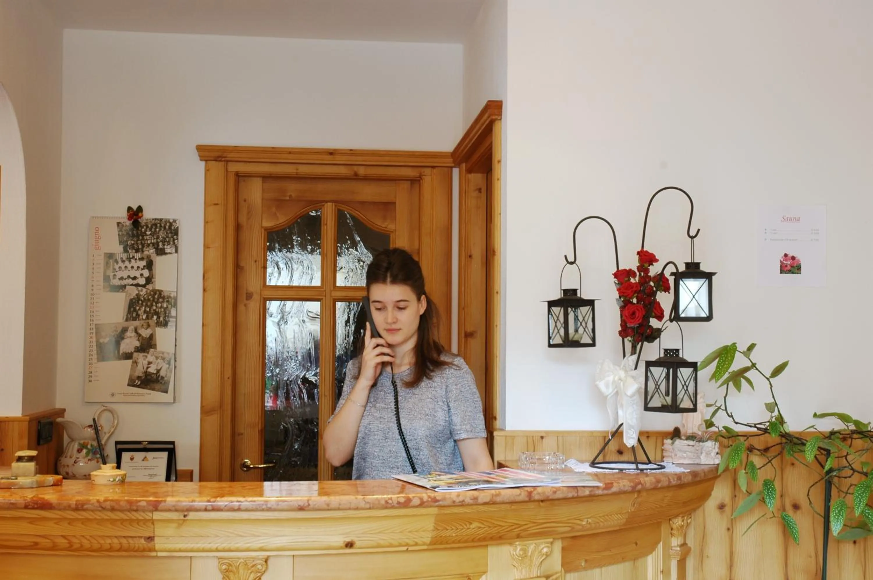 Lobby or reception in Hotel Siror