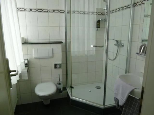 Bathroom in Hotel & Gasthaus Backmulde