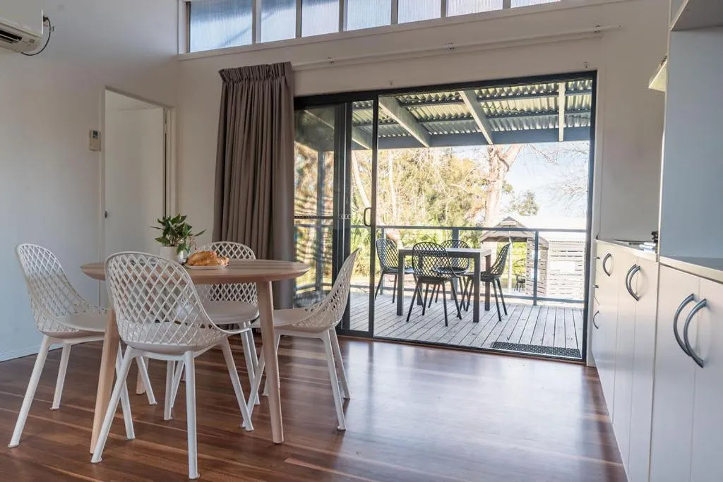 Patio in Barlings Beach Holiday Park