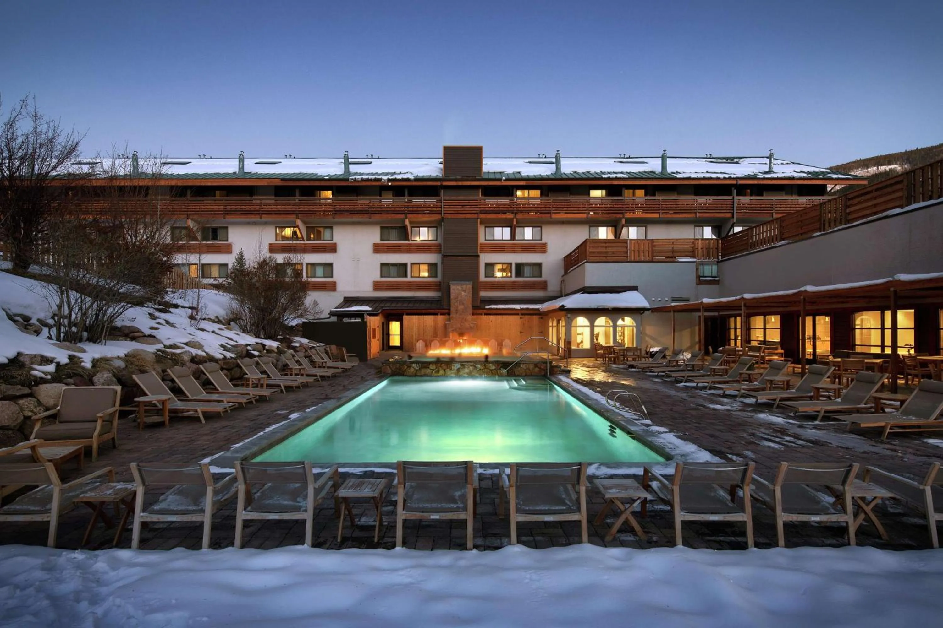 Pool view in Highline Vail - a DoubleTree by Hilton