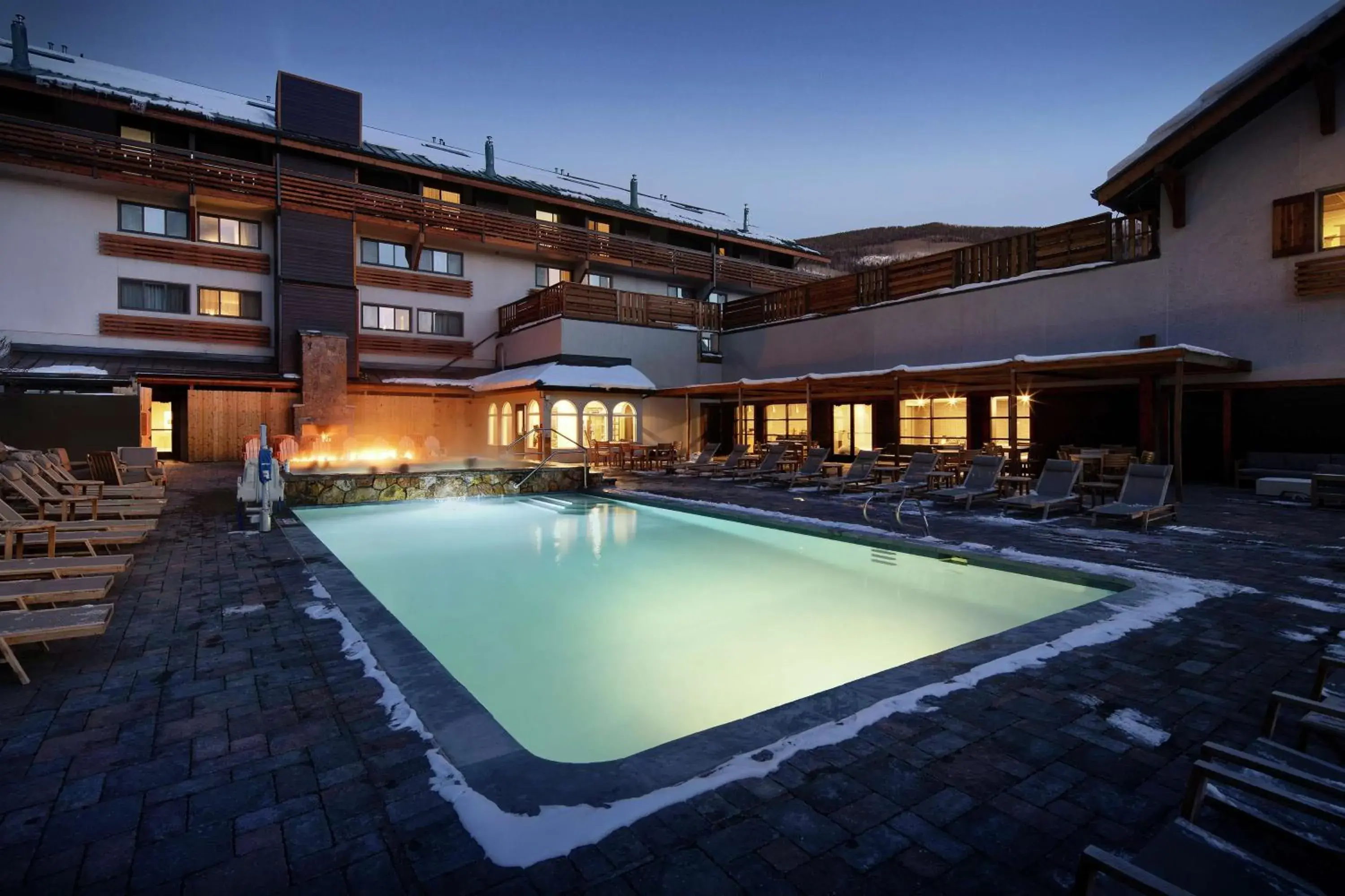 Pool view in Highline Vail - a DoubleTree by Hilton Pool view in Highline Vail - a DoubleTree by Hilton