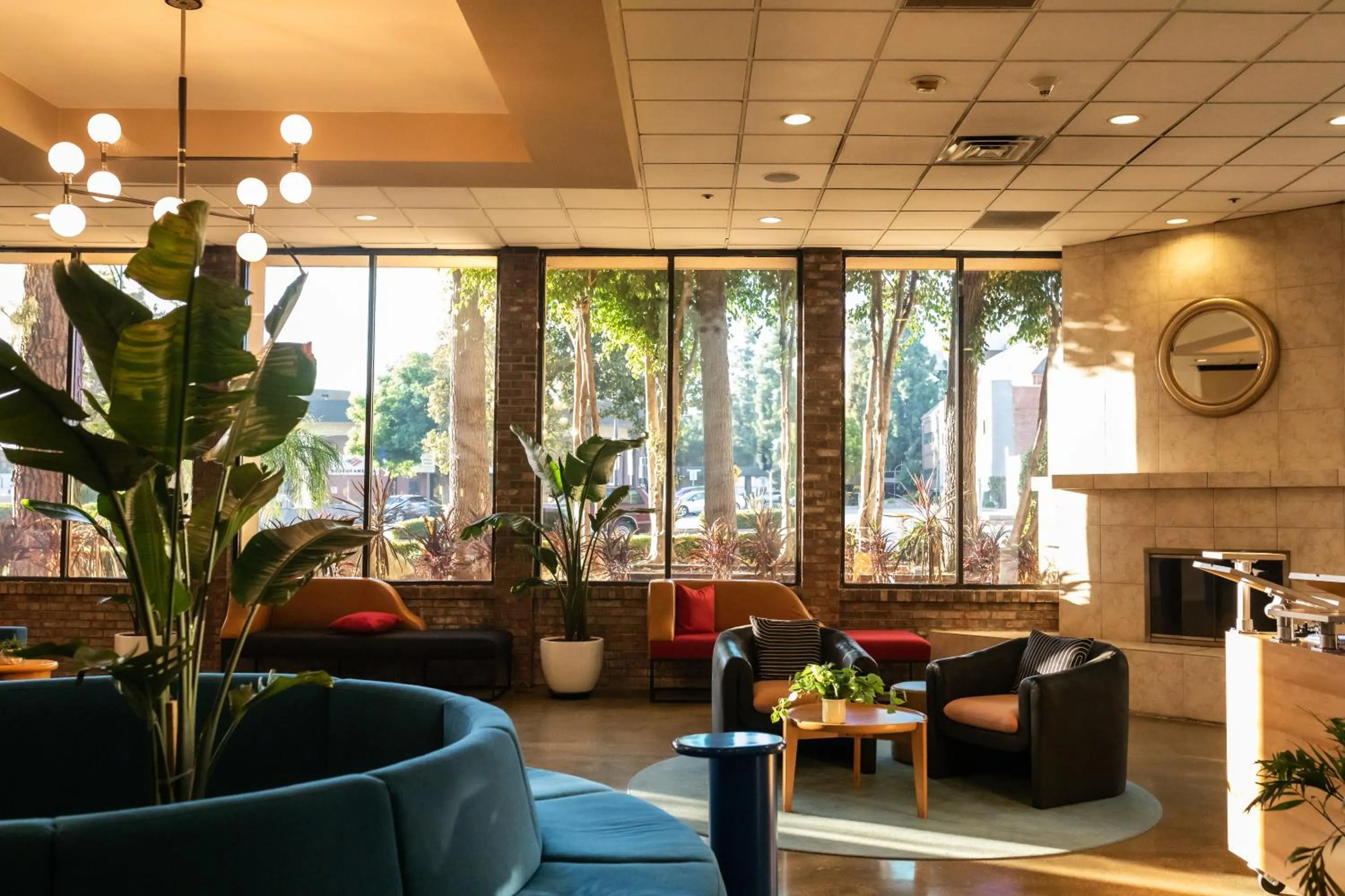 Lobby or reception in Hotel Burbank