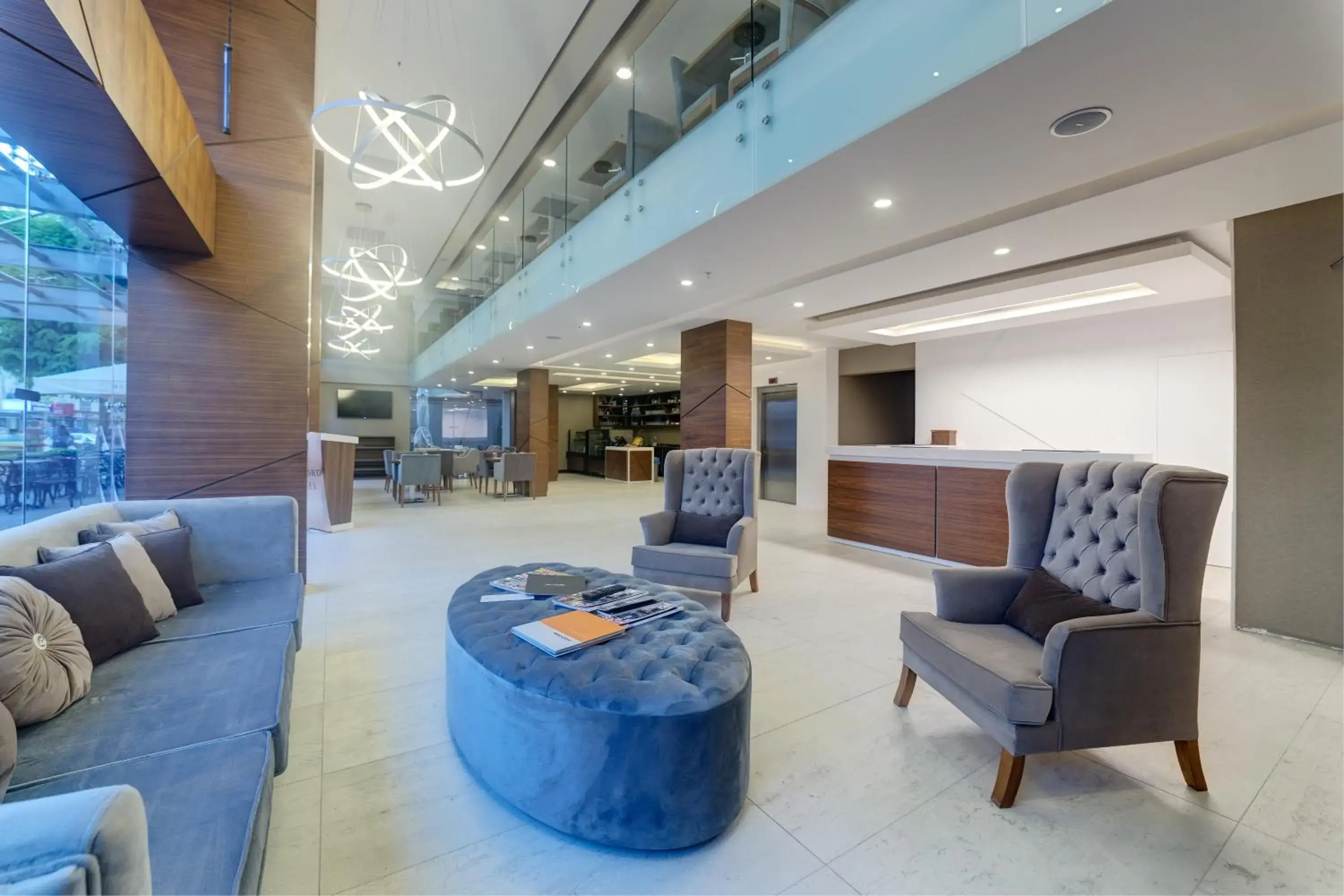 Lobby or reception in The Menord Hotel Lobby or reception in The Menord Hotel