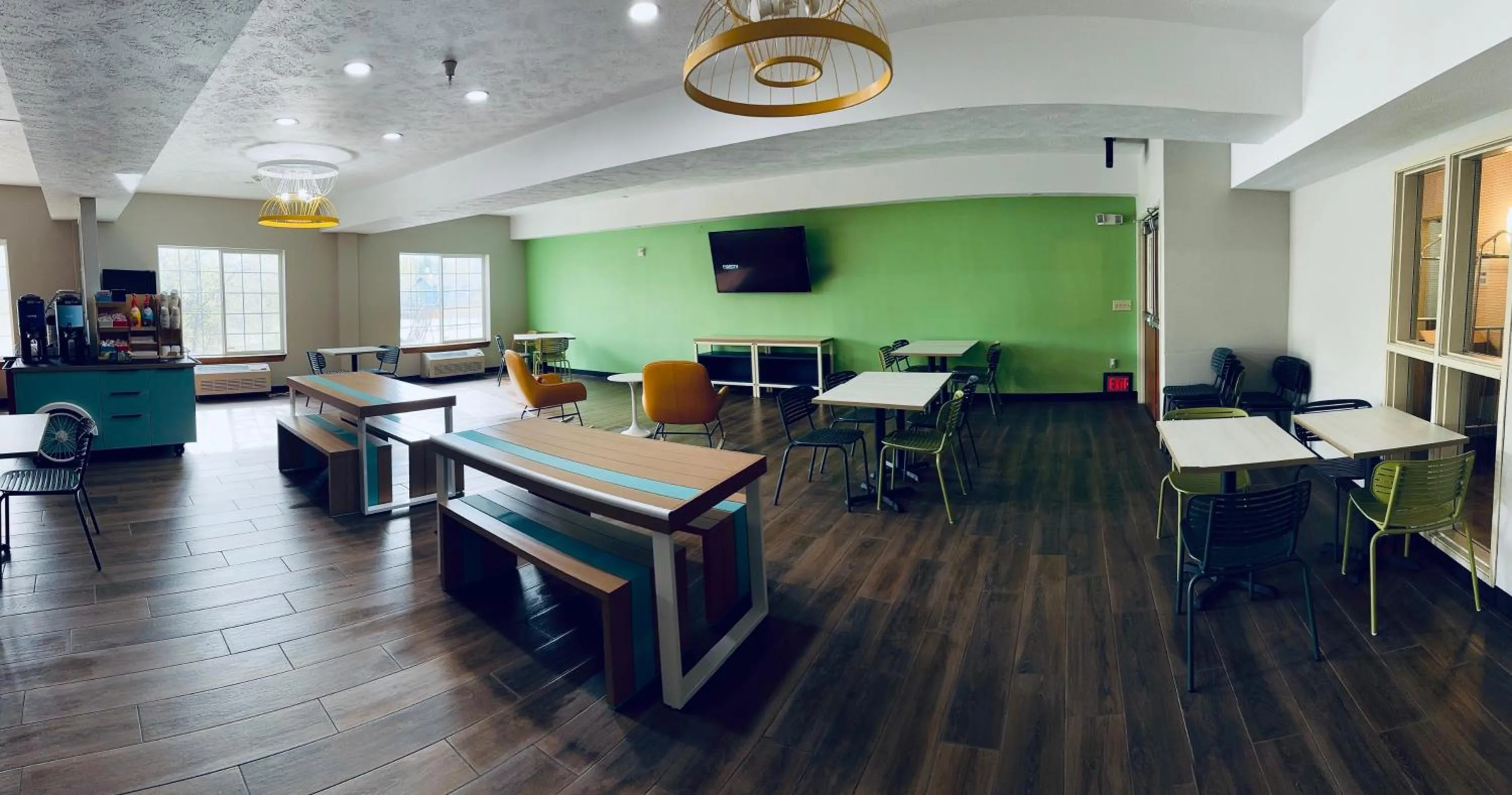 Breakfast in Wyndham Garden Anchorage Airport