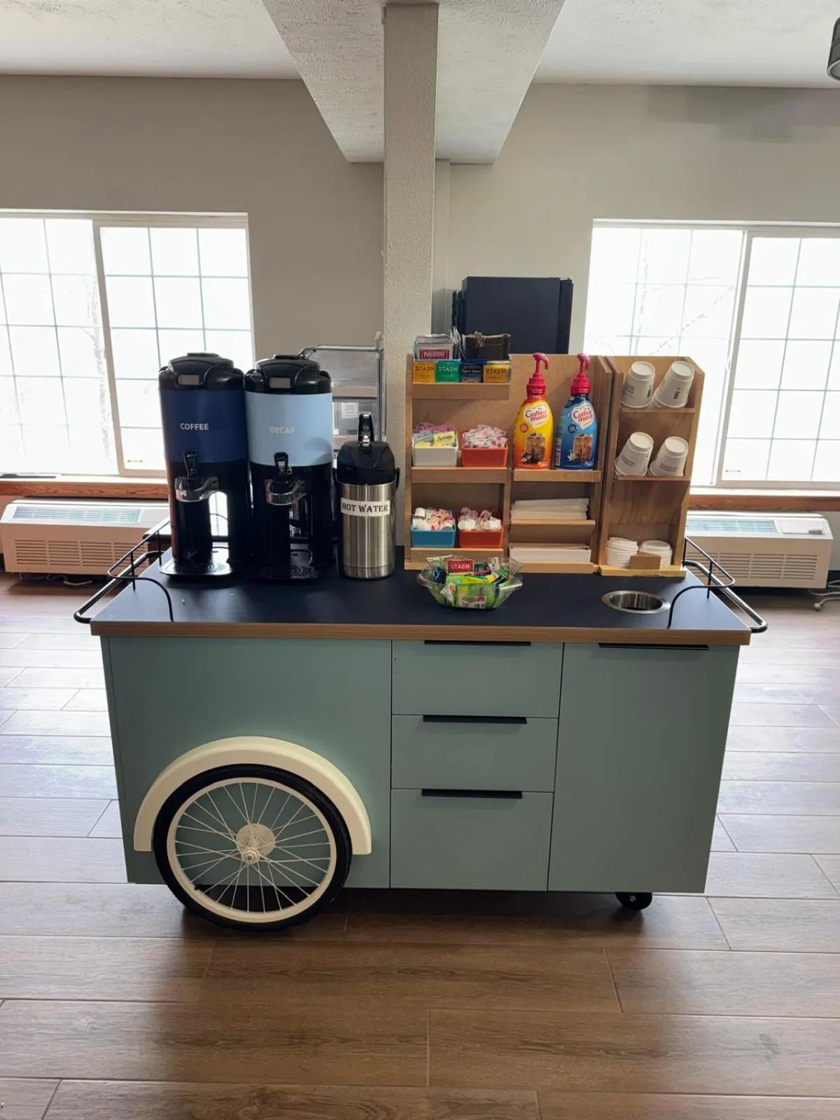 Breakfast in Wyndham Garden Anchorage Airport