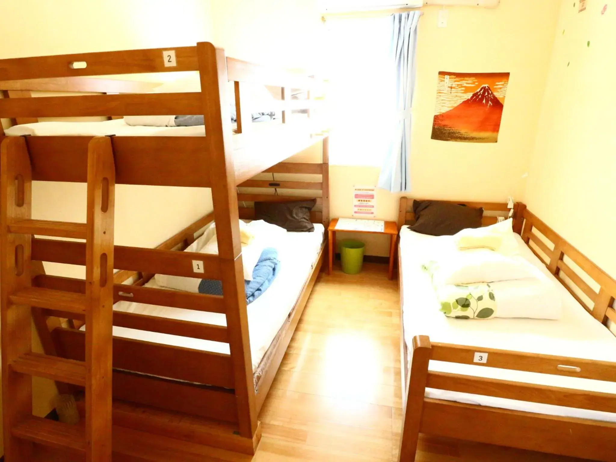 bunk bed, Bed in ホステル富士山 結 bunk bed, Bed in ホステル富士山 結