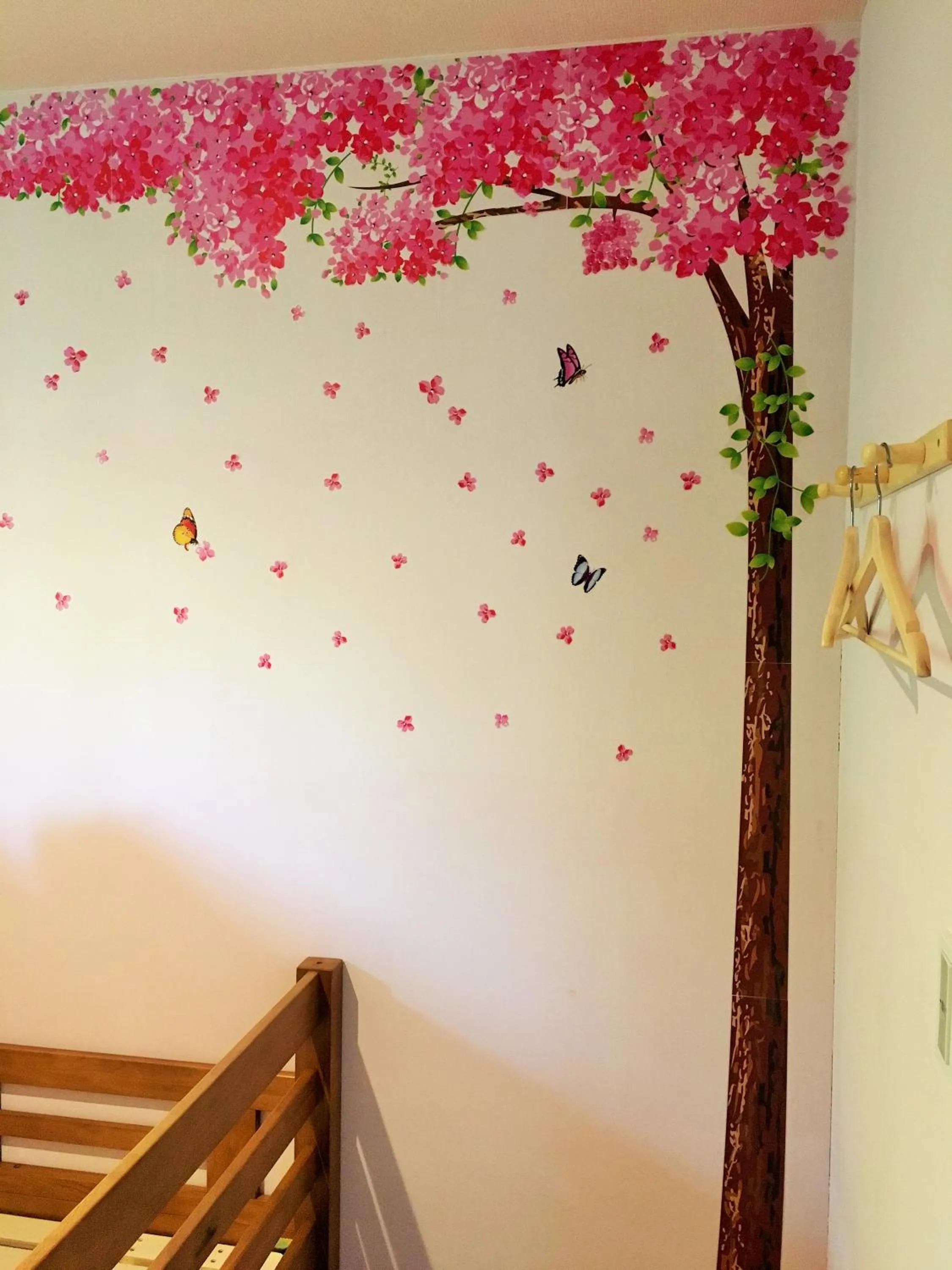 Decorative detail, Bed in ホステル富士山 結