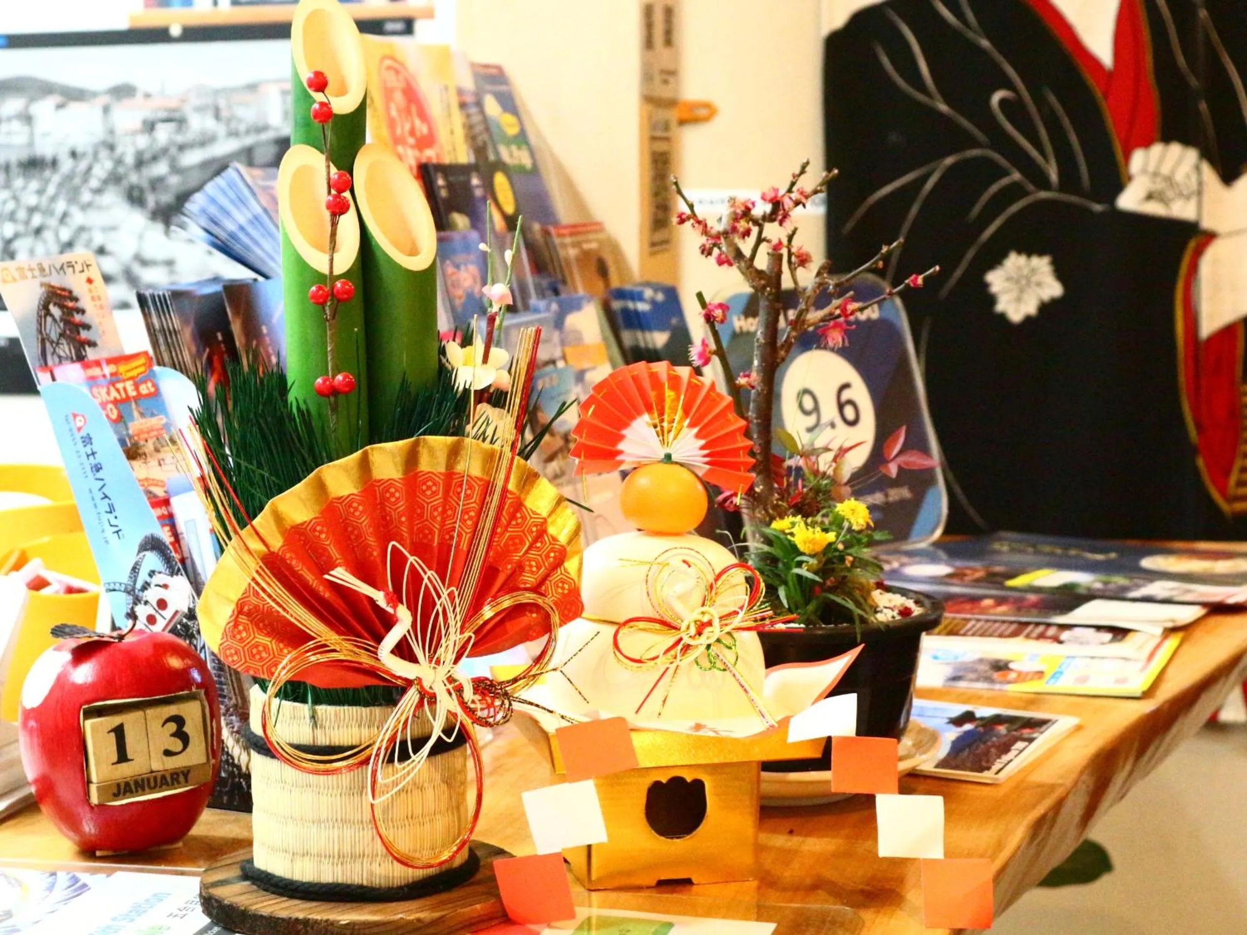 Lobby or reception in ホステル富士山 結