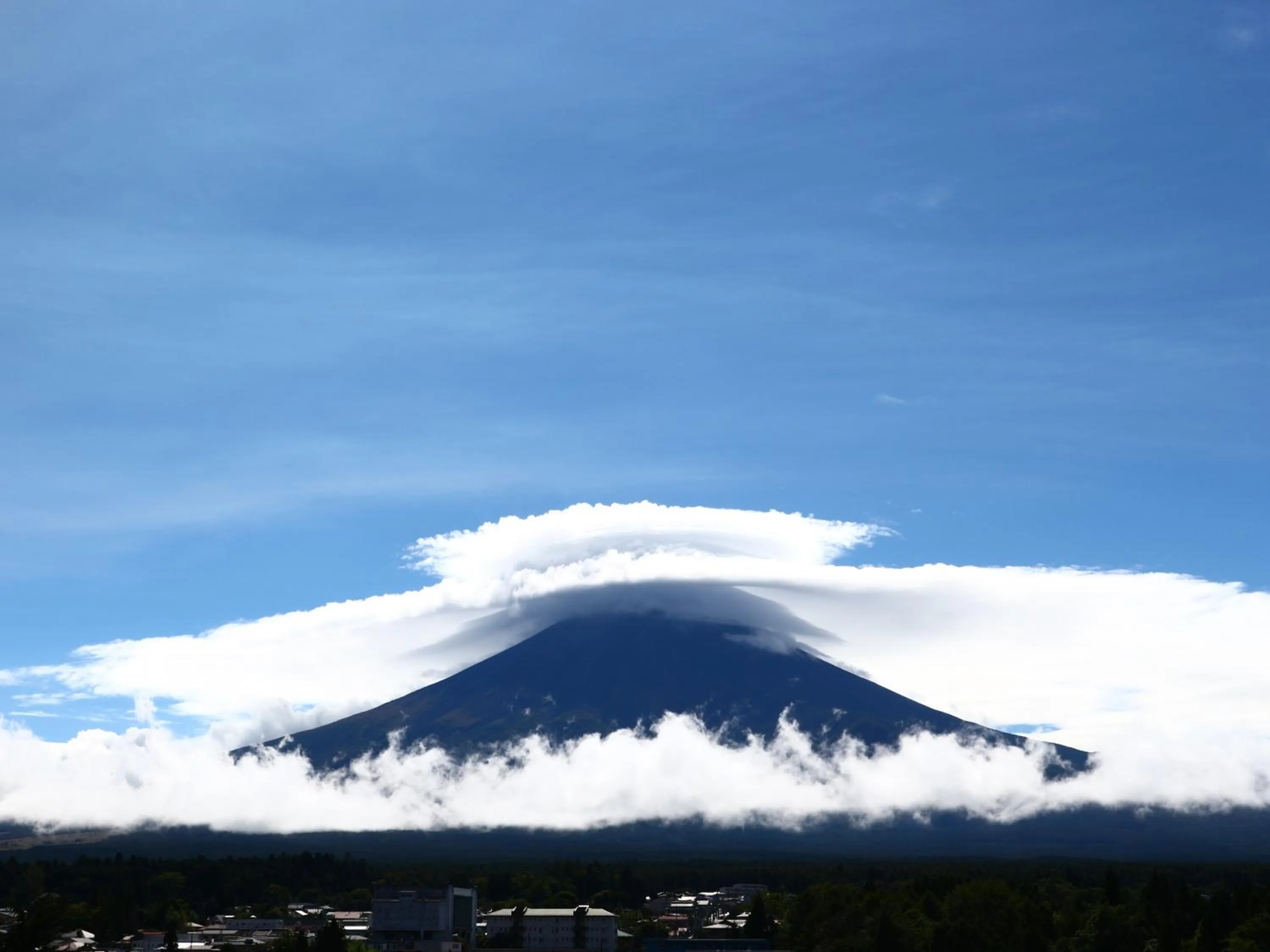 Natural landscape in ホステル富士山 結