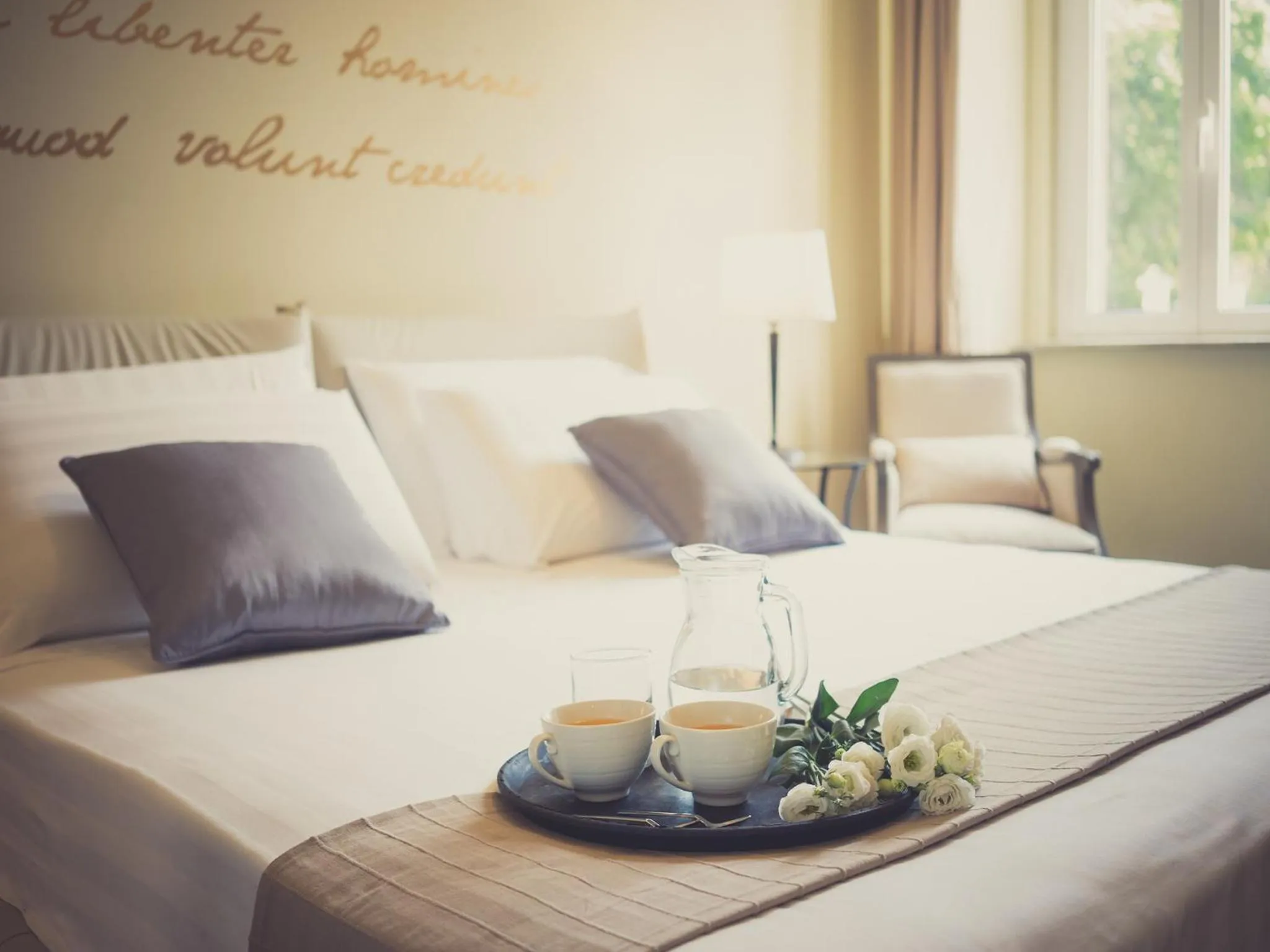 Bedroom, Bed in Domus Corsini