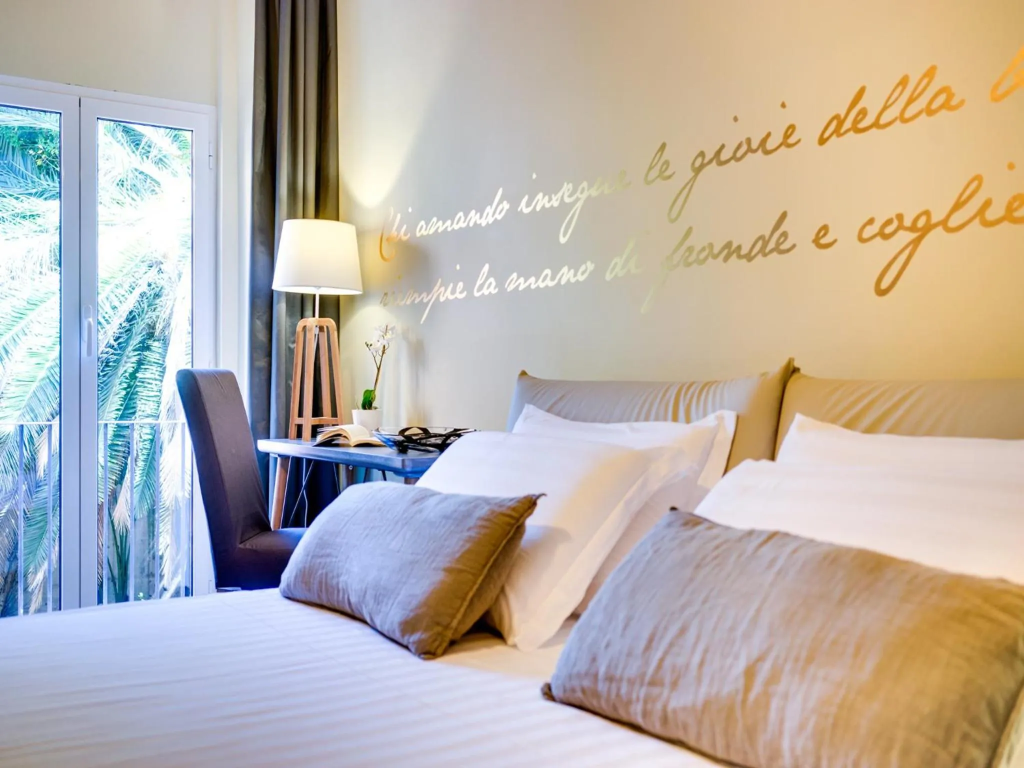 Balcony/Terrace, Bed in Domus Corsini