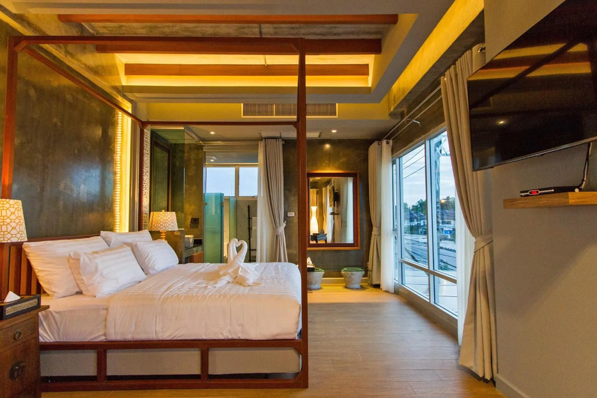 Bed in Kroque Boutique & Bistro