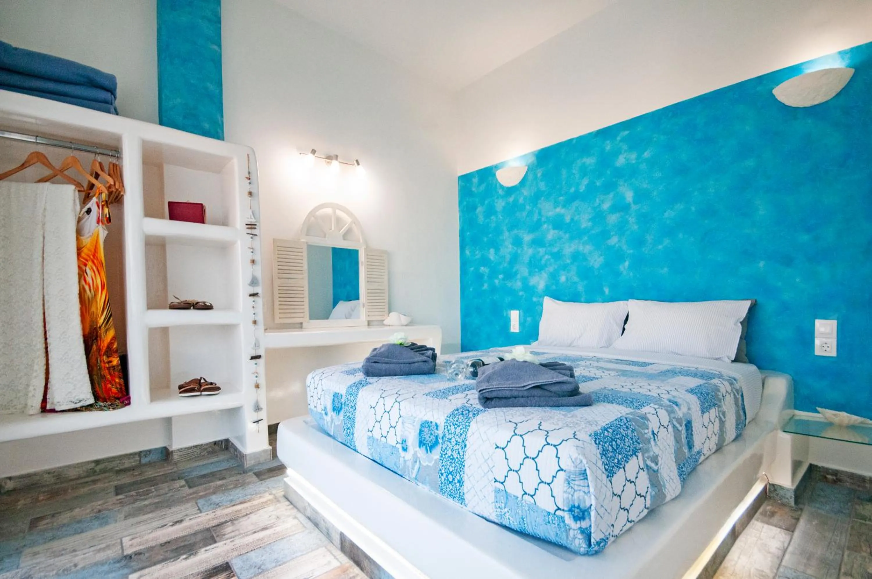 Bed in Blue Dream - Santorini