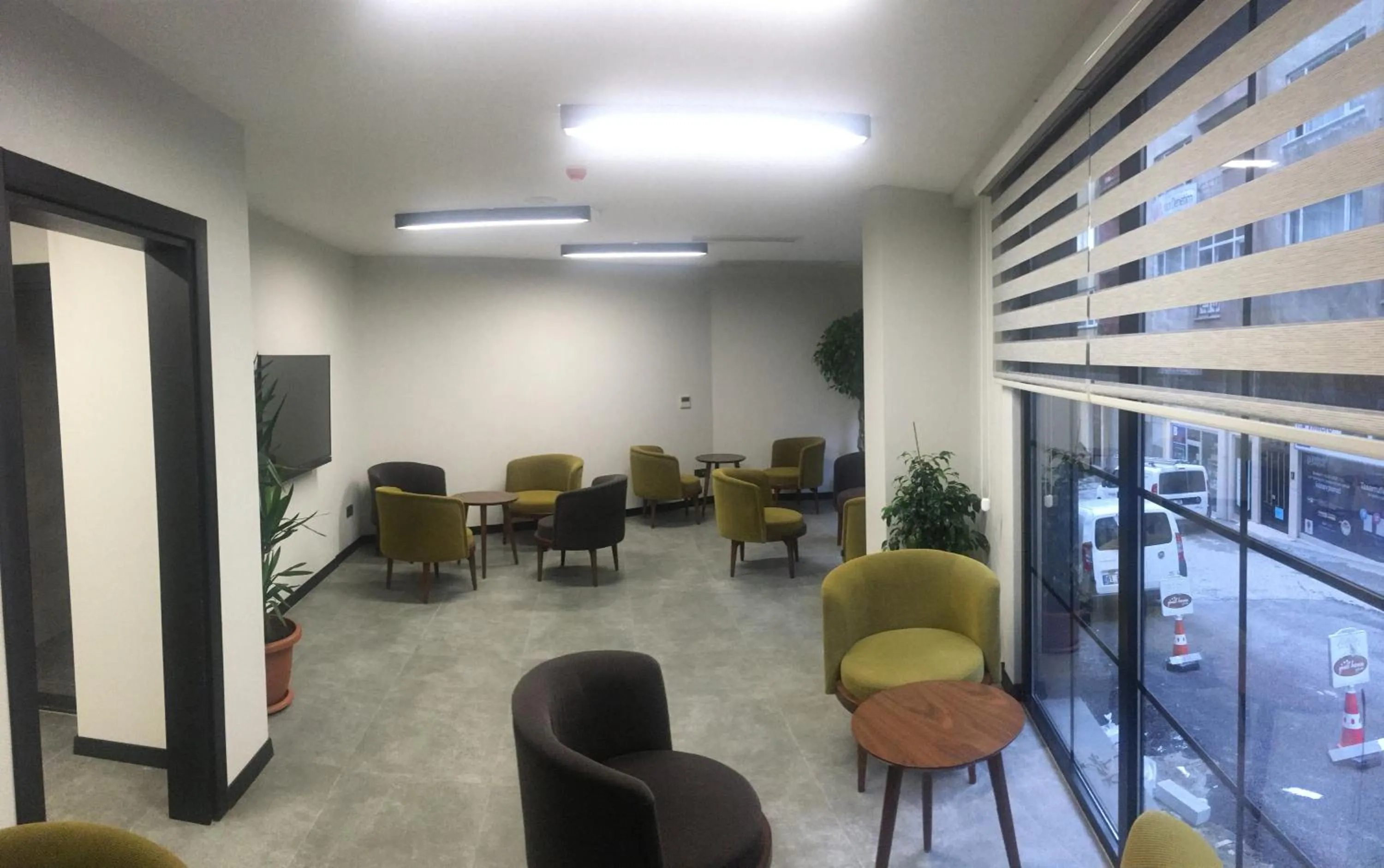 Communal lounge/ TV room in Zeytindali Hotel