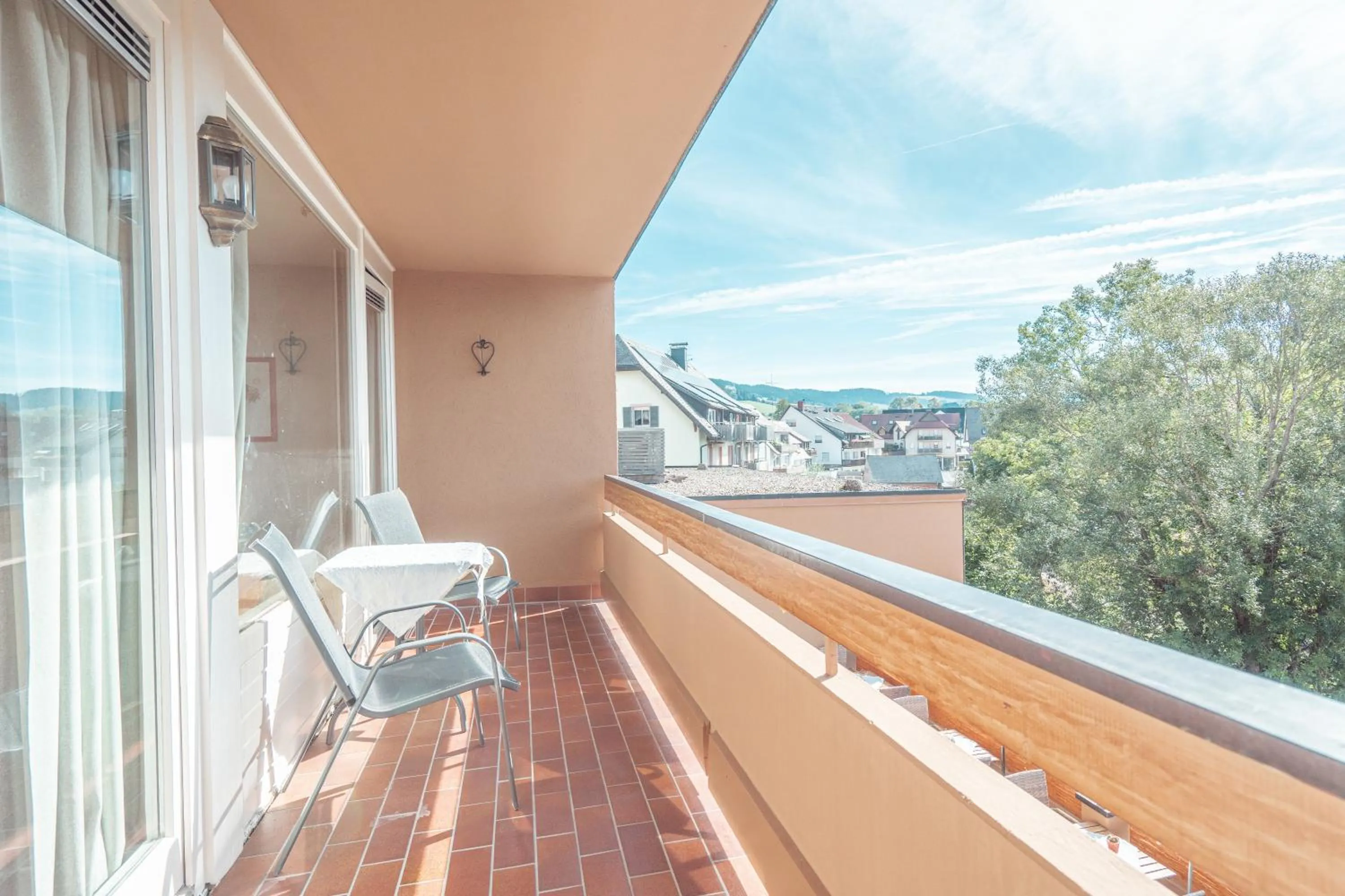 Balcony/Terrace in Hotel Restaurant zur Sonne St. Peter