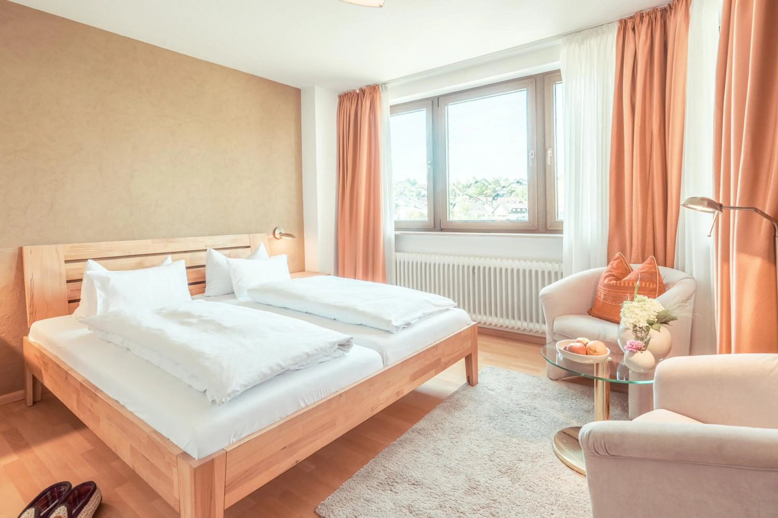Photo of the whole room, Bed in Hotel Restaurant zur Sonne St. Peter