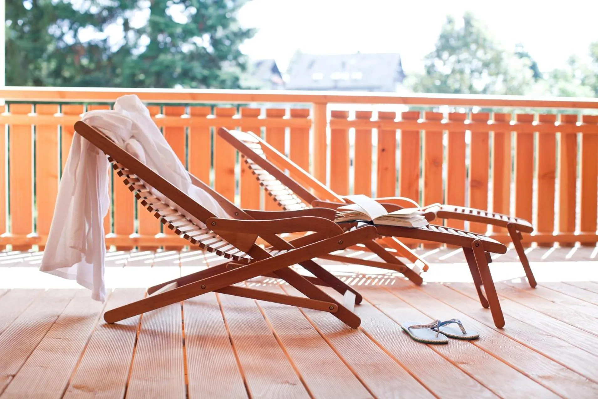 Balcony/Terrace in Hotel Restaurant zur Sonne St. Peter