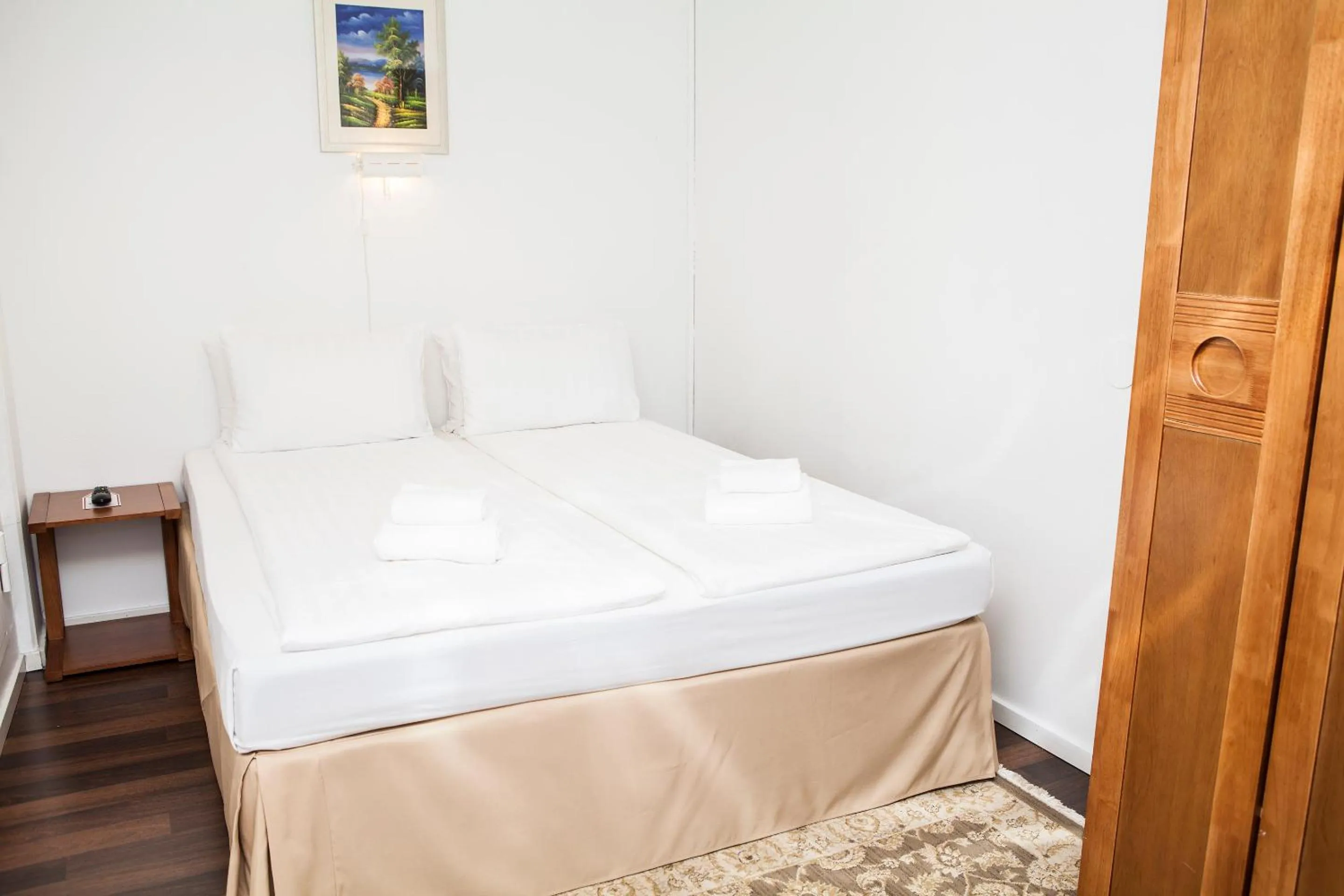 Bed in Hotel Expo Stockholm