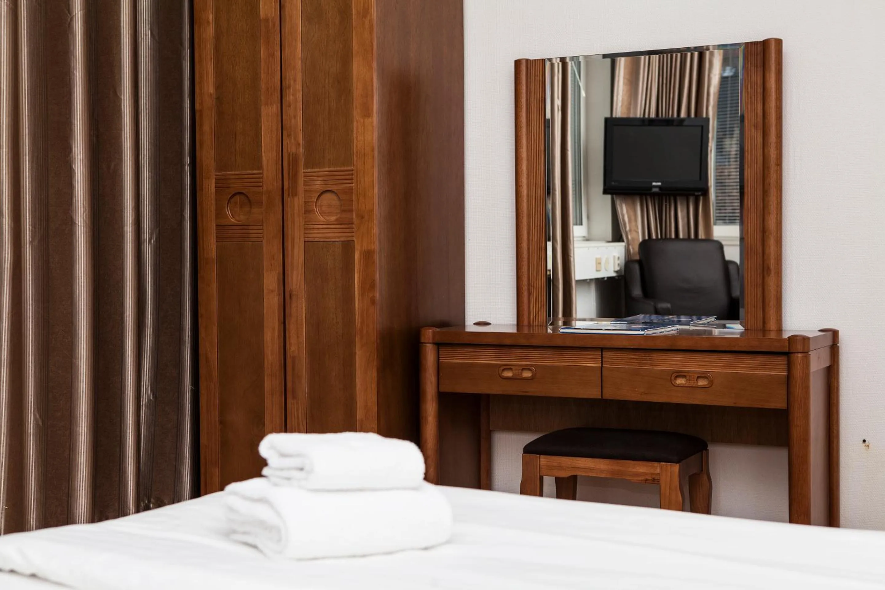 Bed in Hotel Expo Stockholm