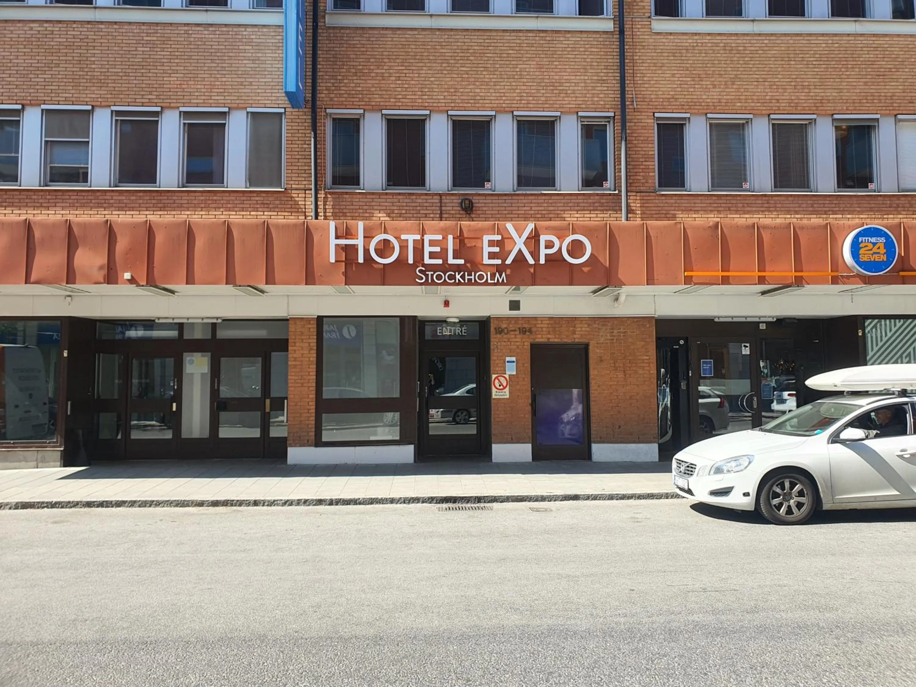 Property building in Hotel Expo Stockholm