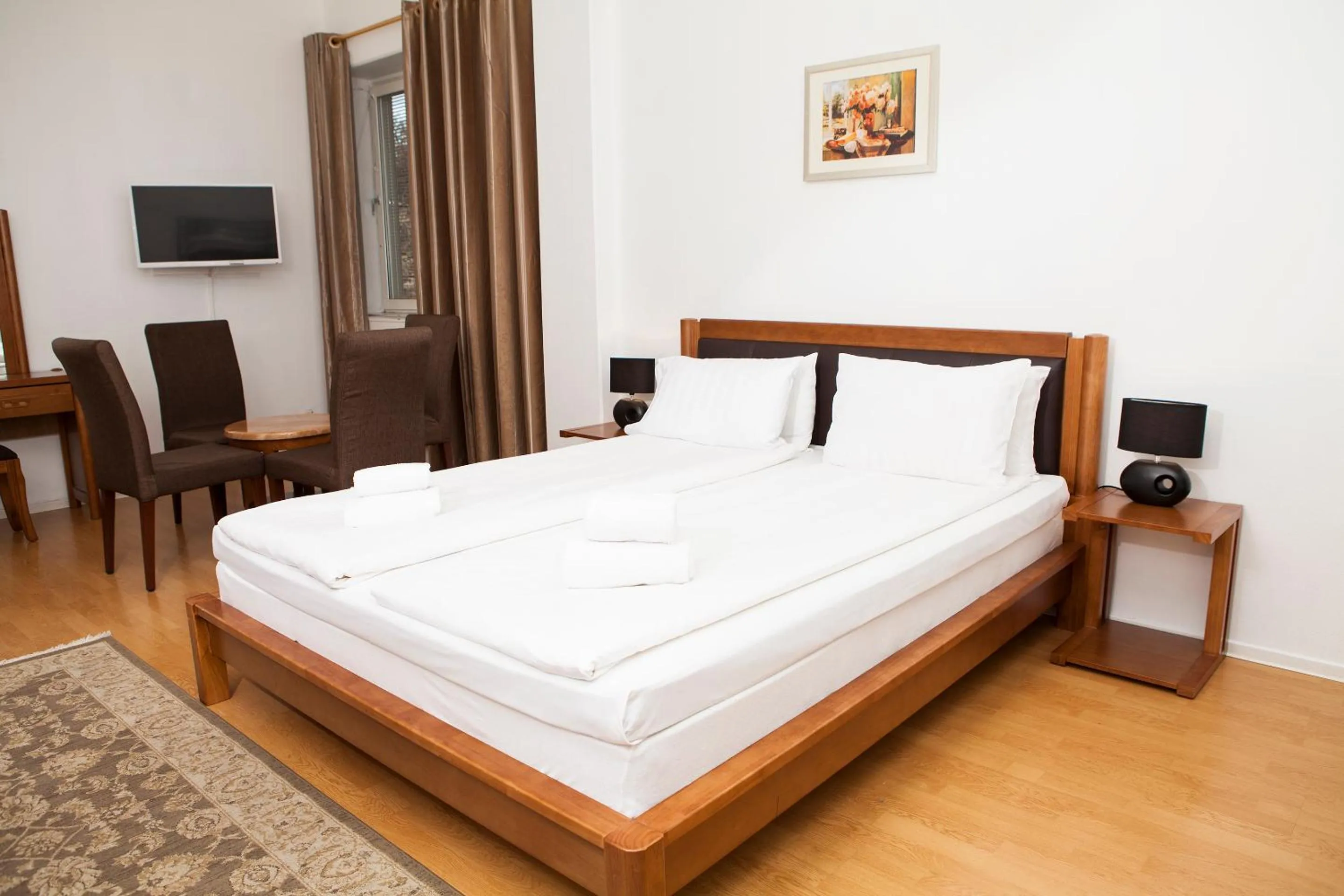 Bed in Hotel Expo Stockholm