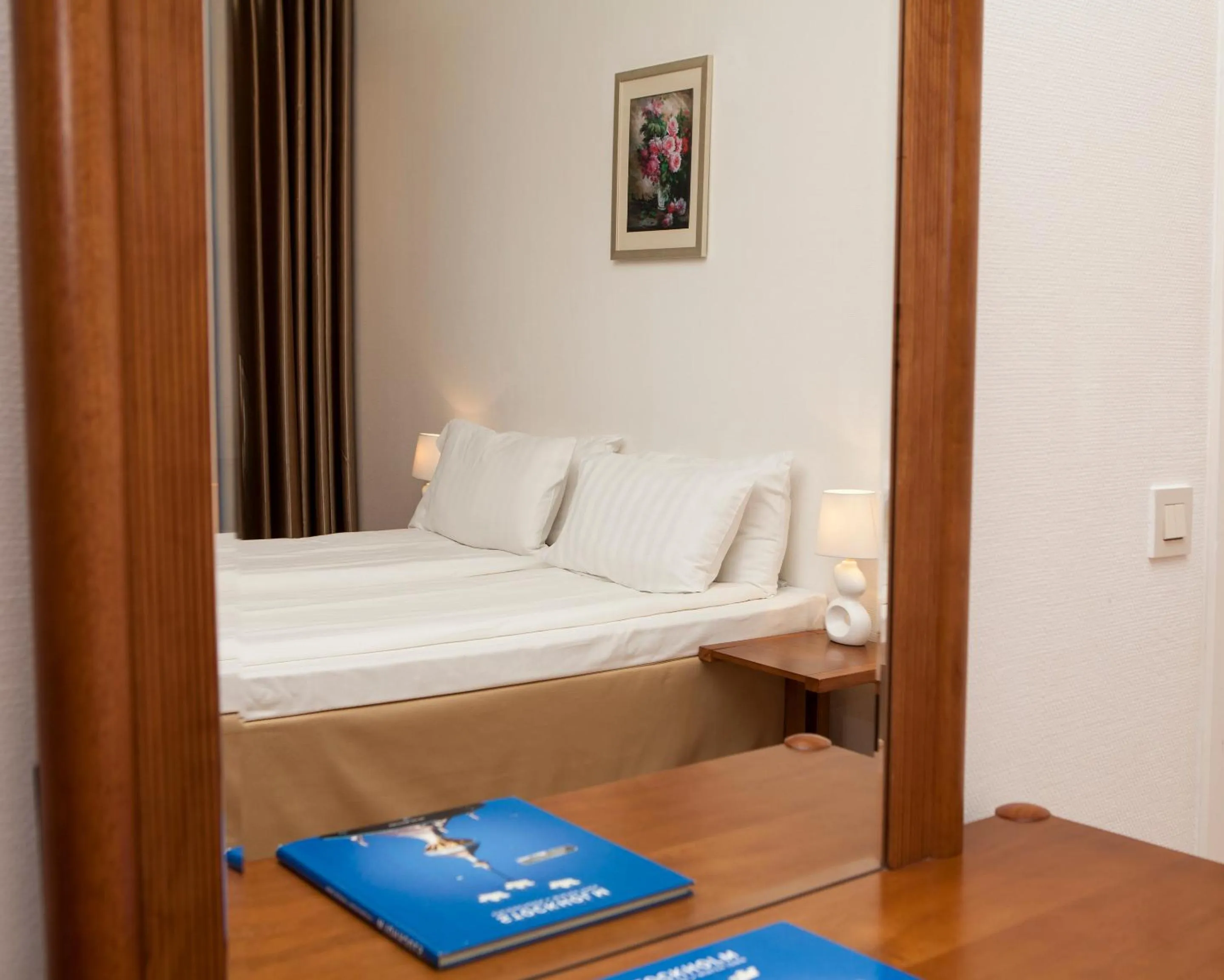 Bed in Hotel Expo Stockholm