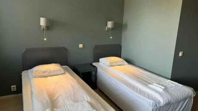 Bed in Hotel Expo Stockholm