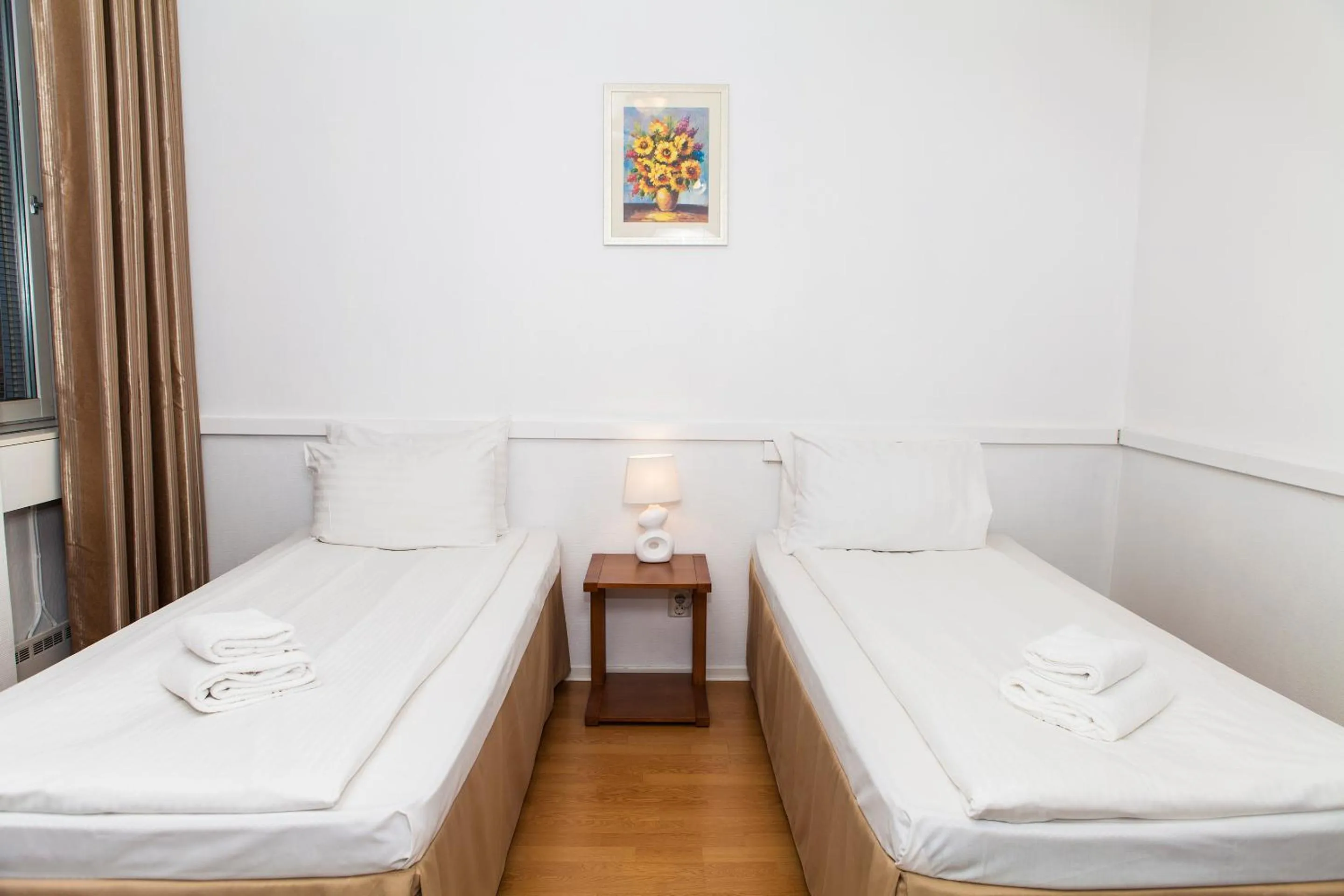 Bed in Hotel Expo Stockholm