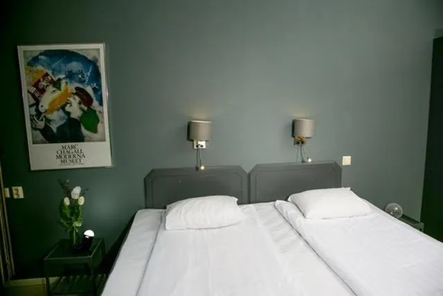 Bed in Hotel Expo Stockholm