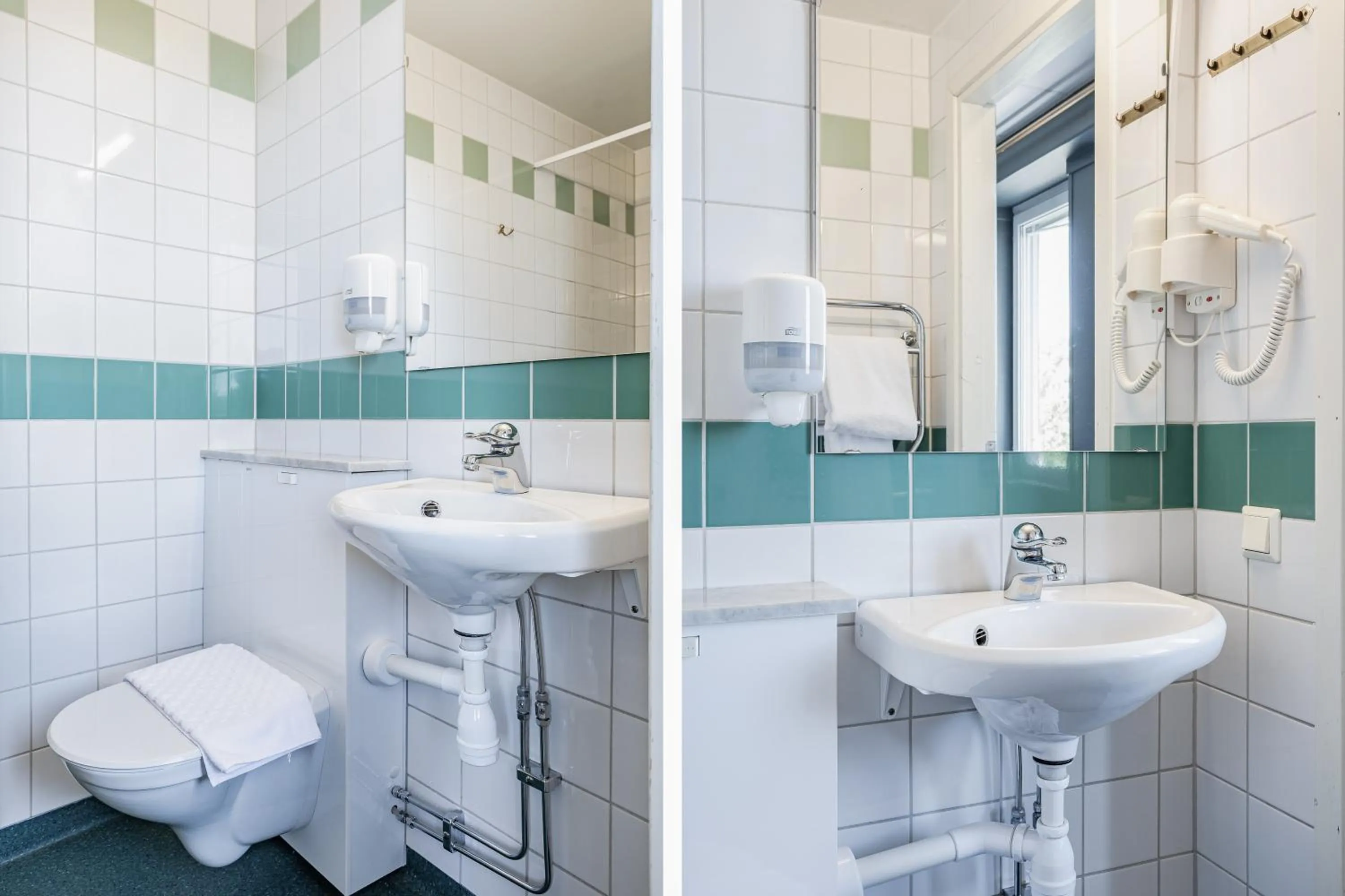 Bathroom in Hotel Expo Stockholm