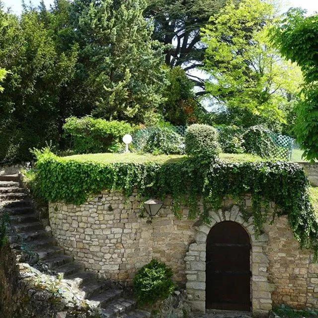 Garden in Hôtel la Scala