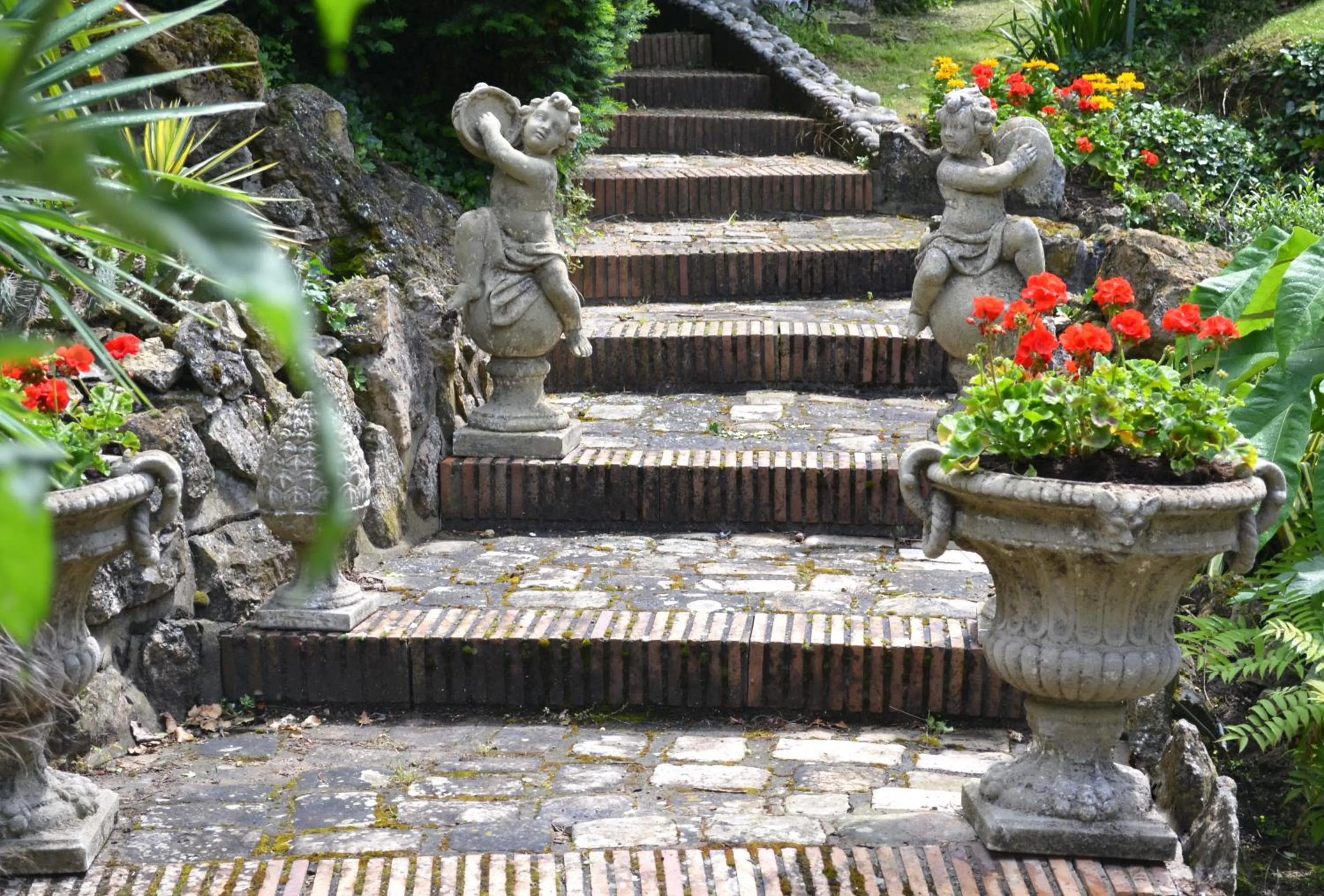 Garden in Hôtel la Scala