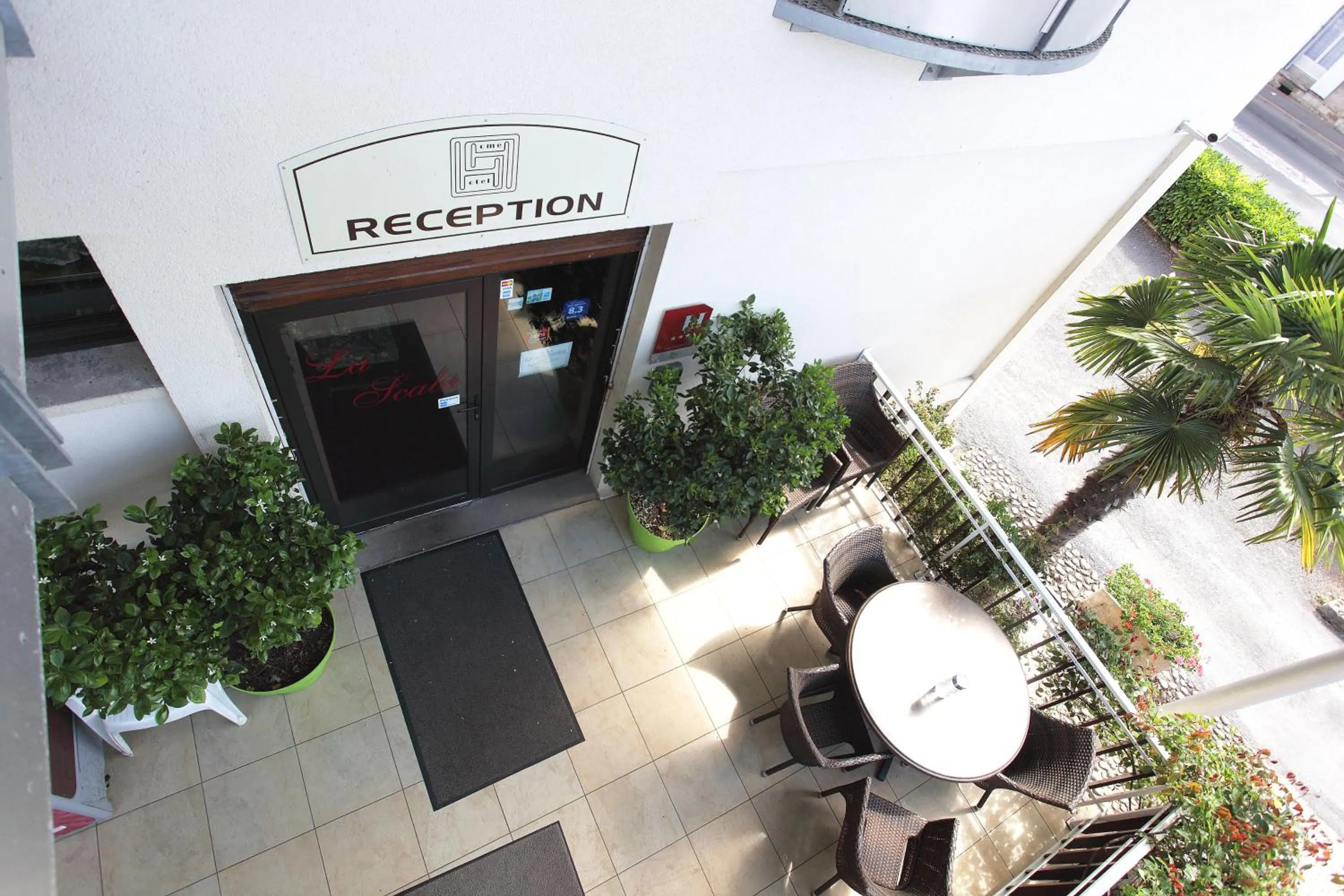 Lobby or reception in Hôtel la Scala