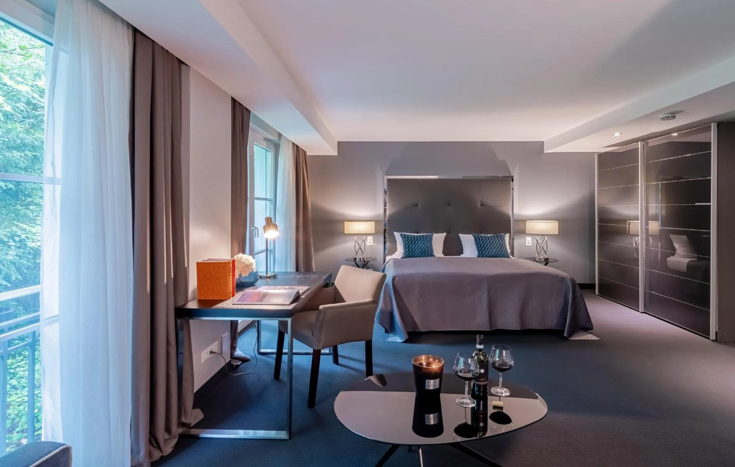 Bed in Hotel du Nord, Hamburg-Volksdorf