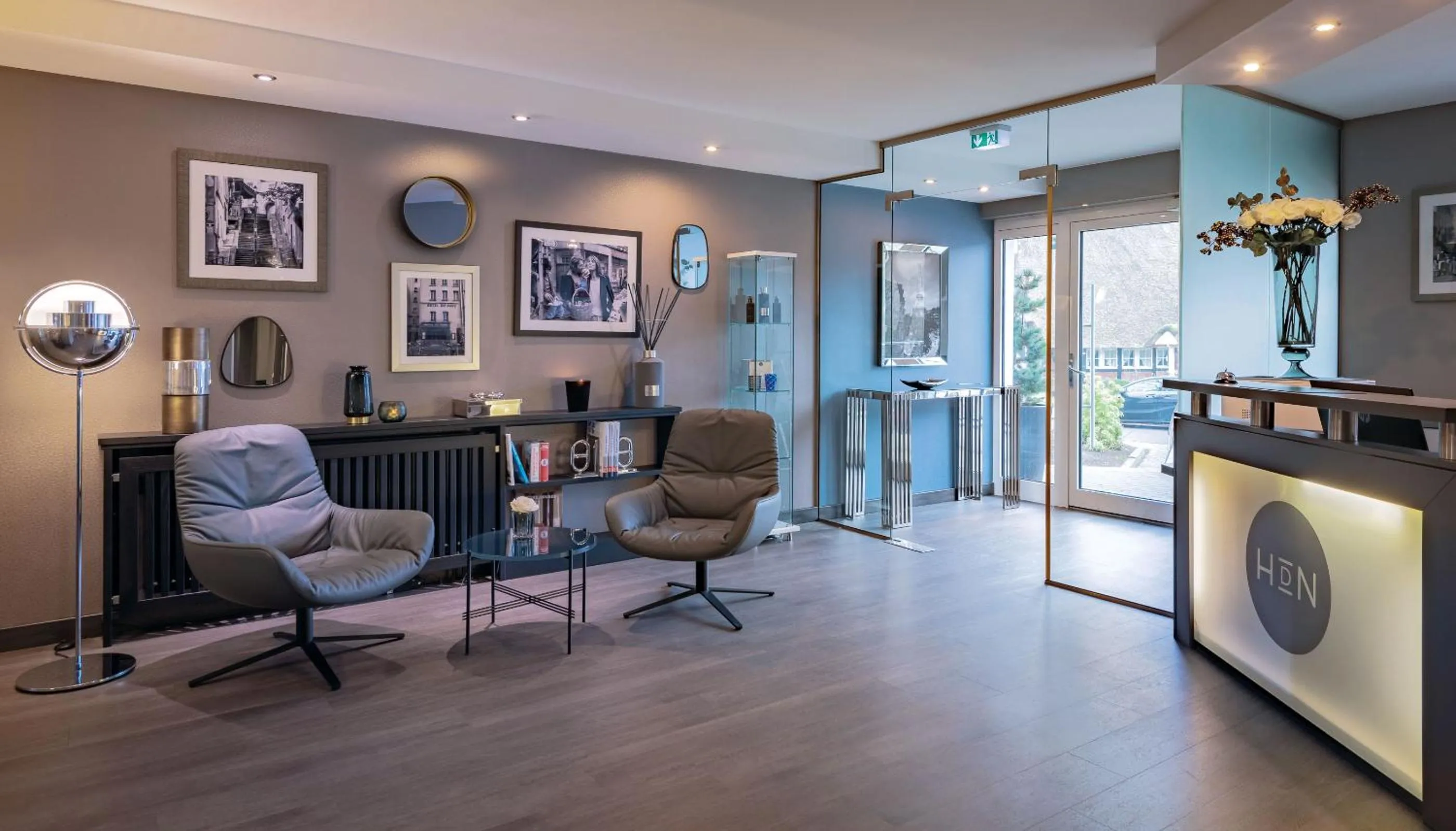 Lobby or reception in Hotel du Nord, Hamburg-Volksdorf