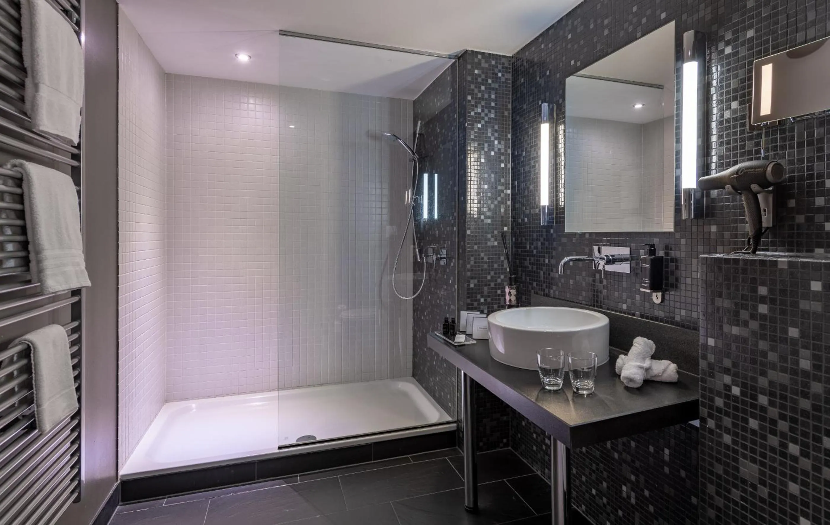 Bathroom in Hotel du Nord, Hamburg-Volksdorf