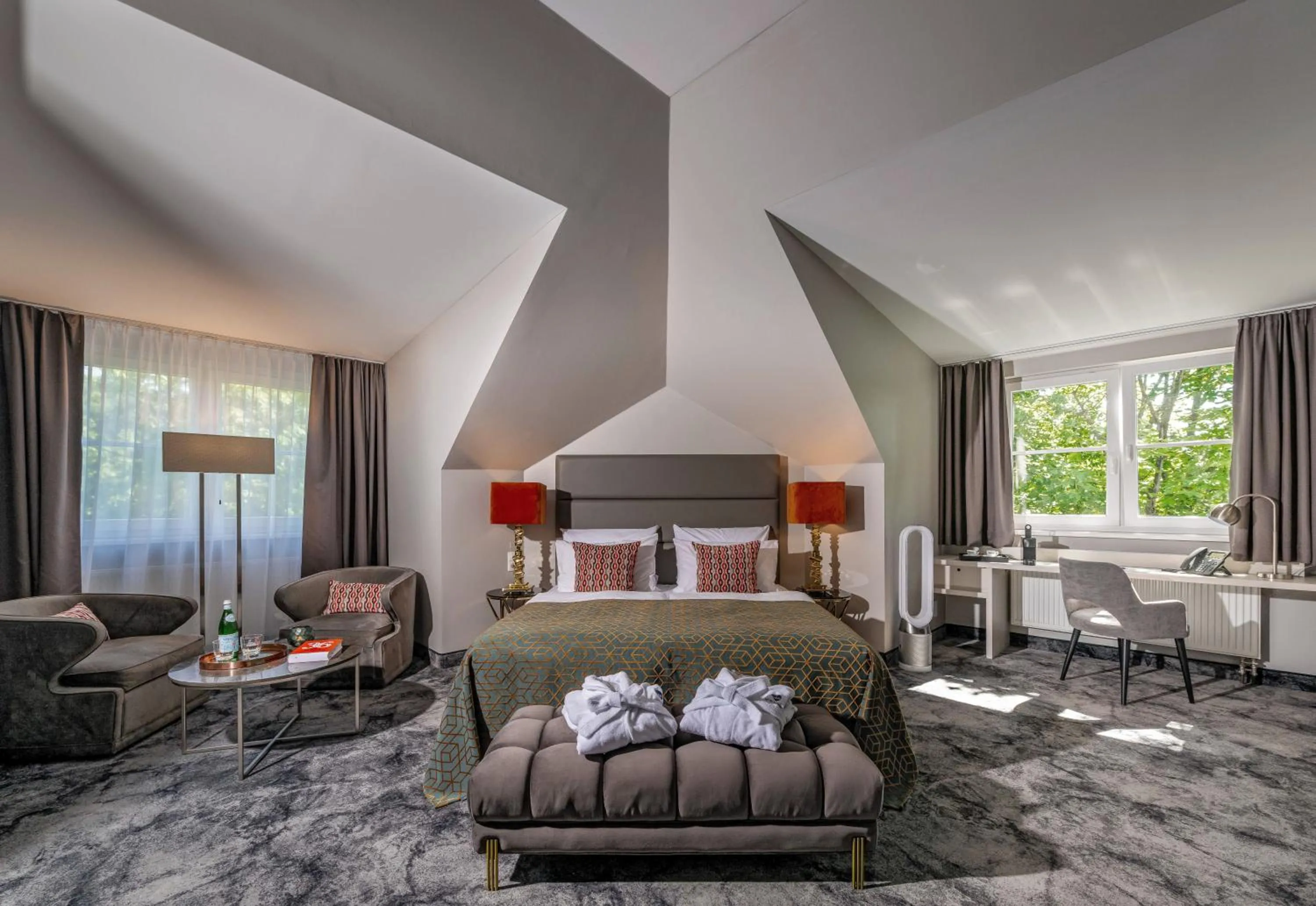 Bed in Hotel du Nord, Hamburg-Volksdorf