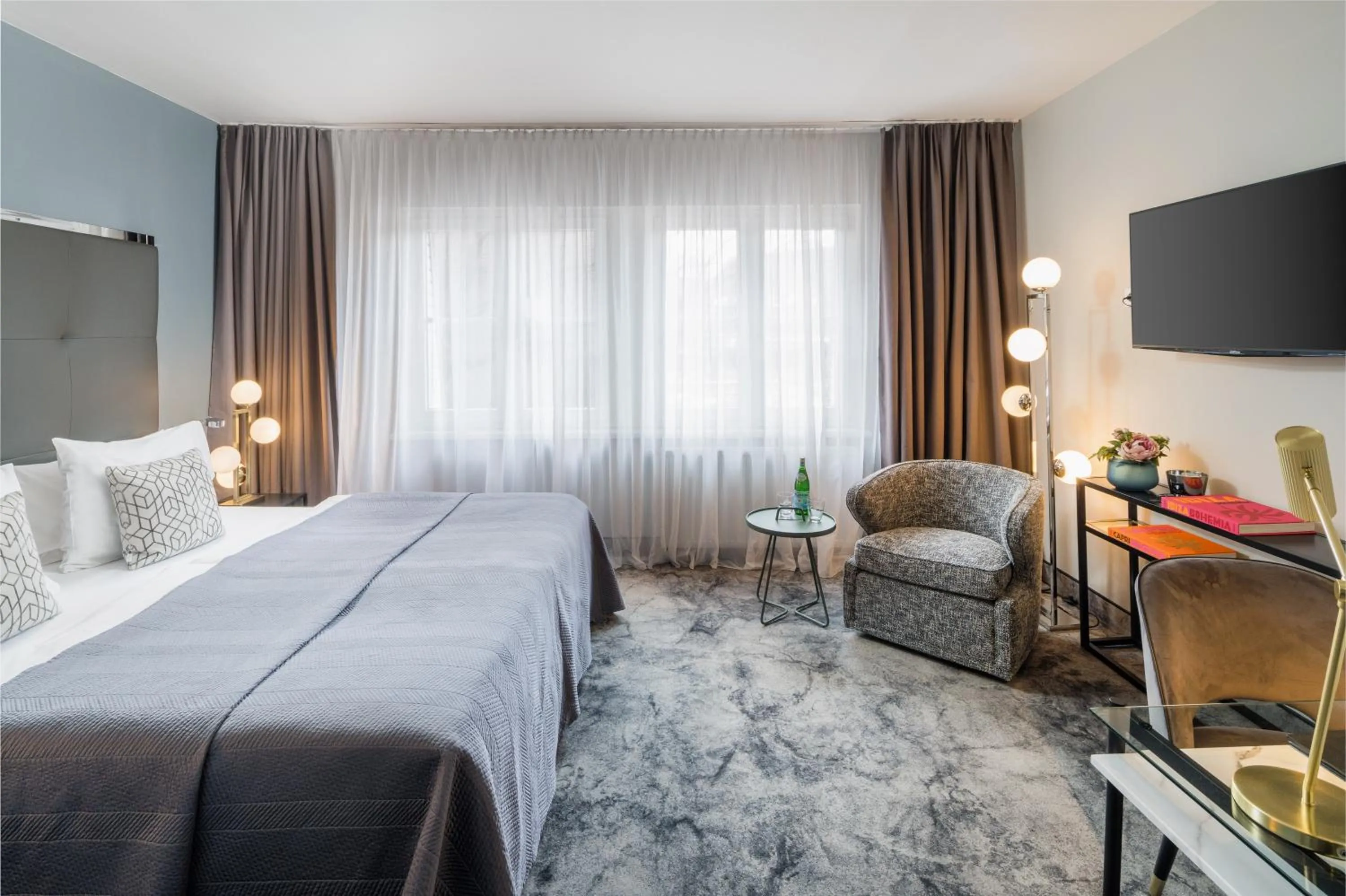 Bed in Hotel du Nord, Hamburg-Volksdorf