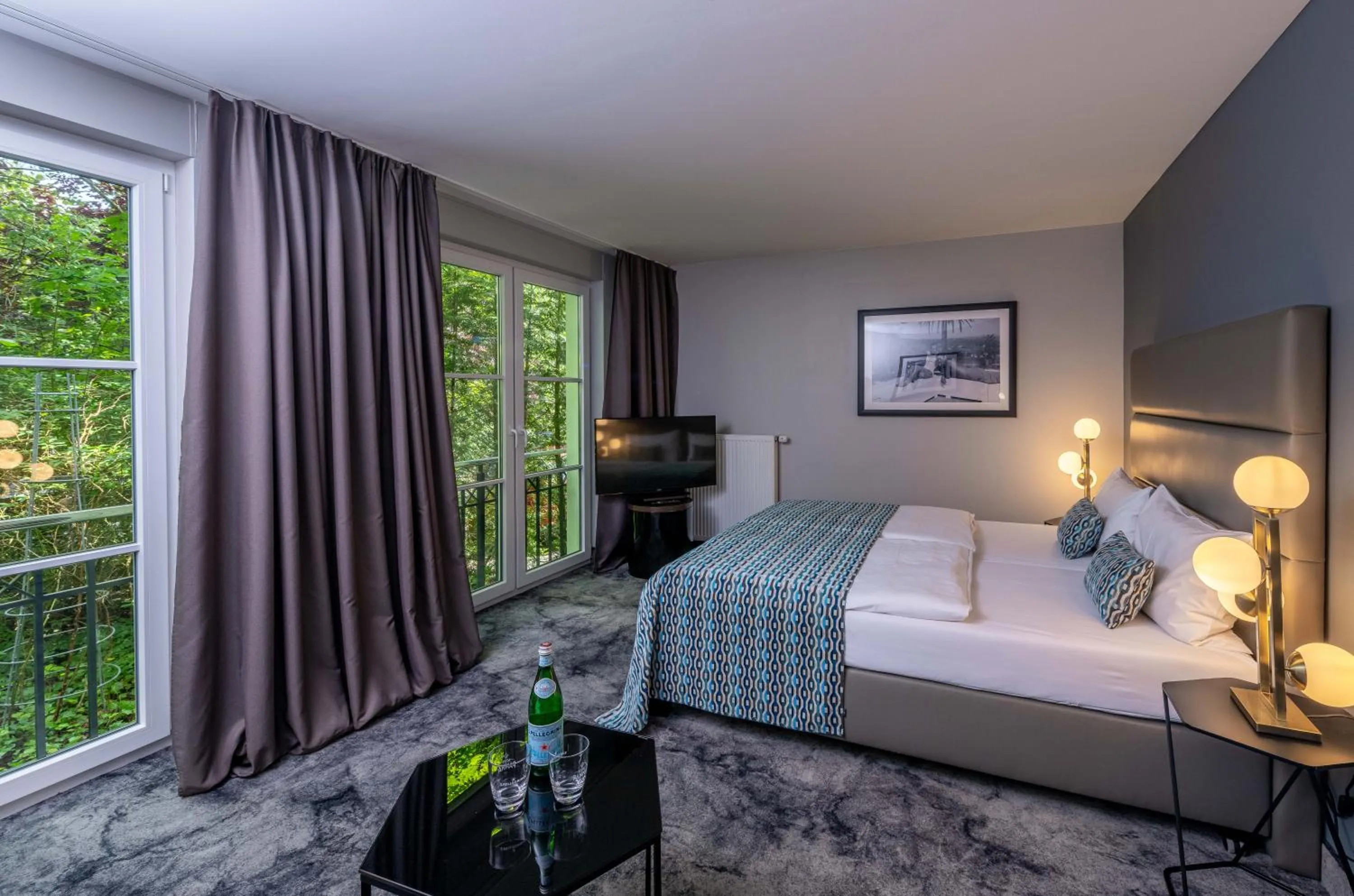 Bed in Hotel du Nord, Hamburg-Volksdorf