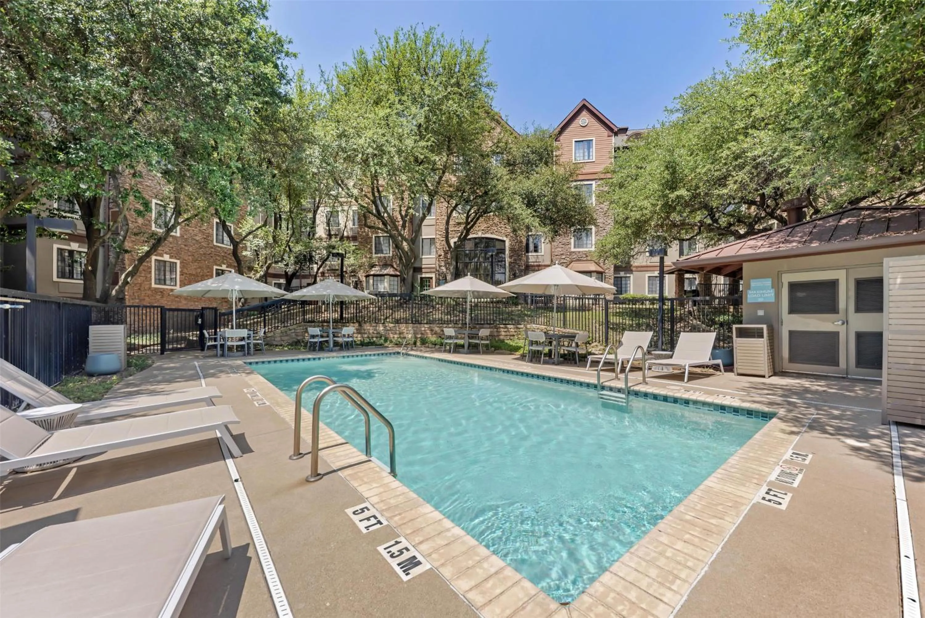 Pool view in Sonesta ES Suites Austin The Domain Area - Newly Renovated