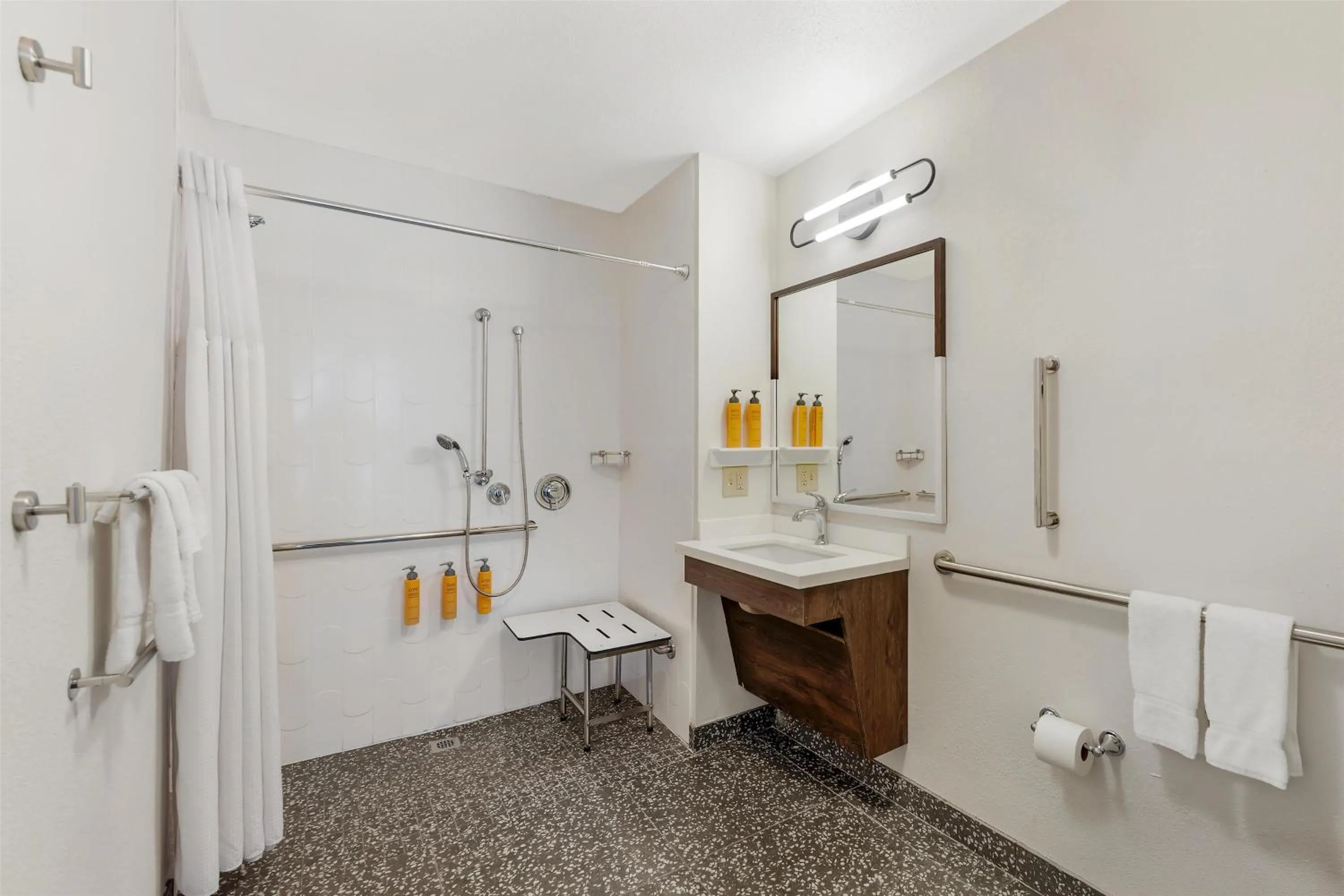 Bathroom in Sonesta ES Suites Austin The Domain Area - Newly Renovated