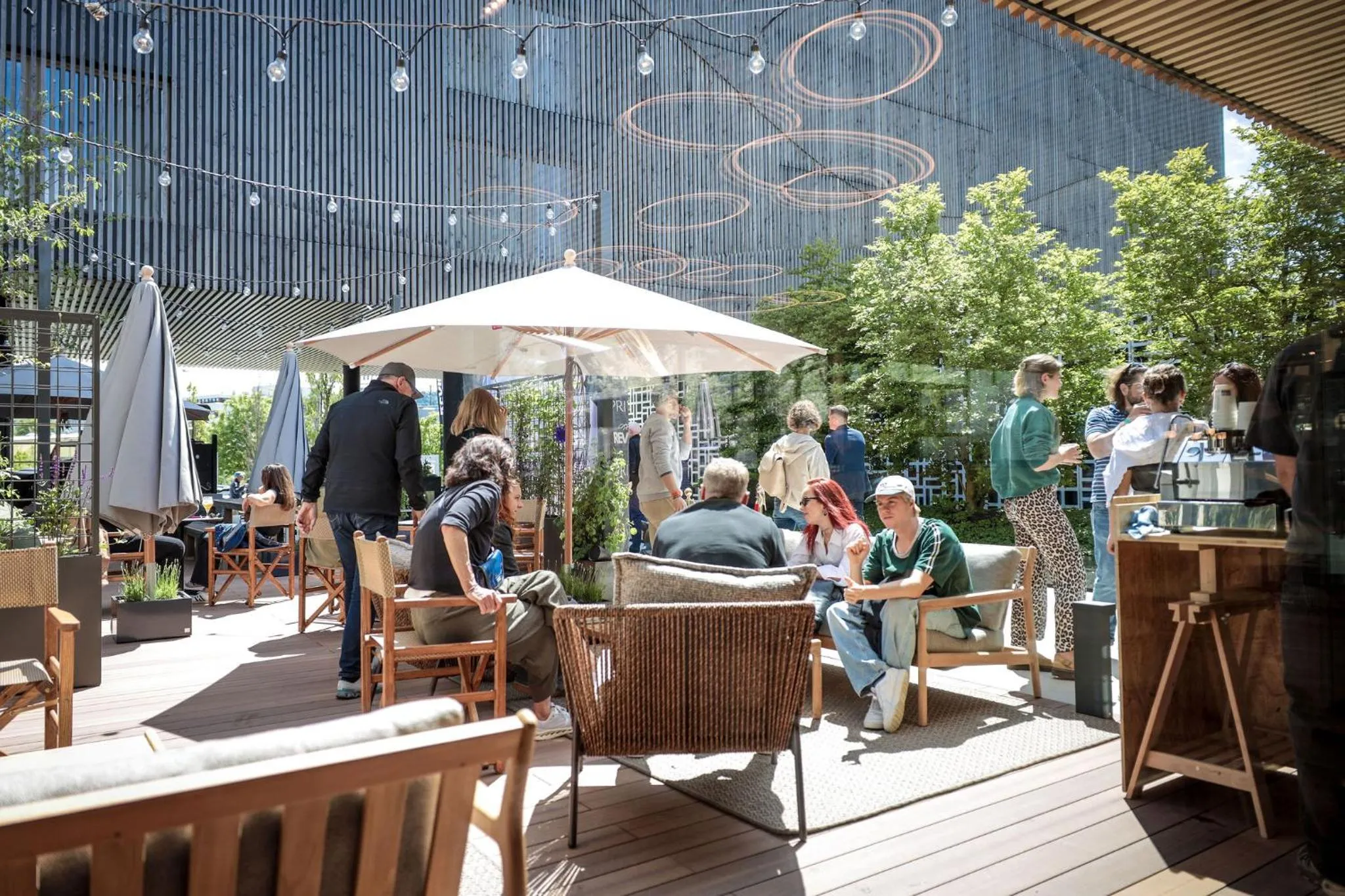 Restaurant/places to eat in Revier Hotel Säntispark